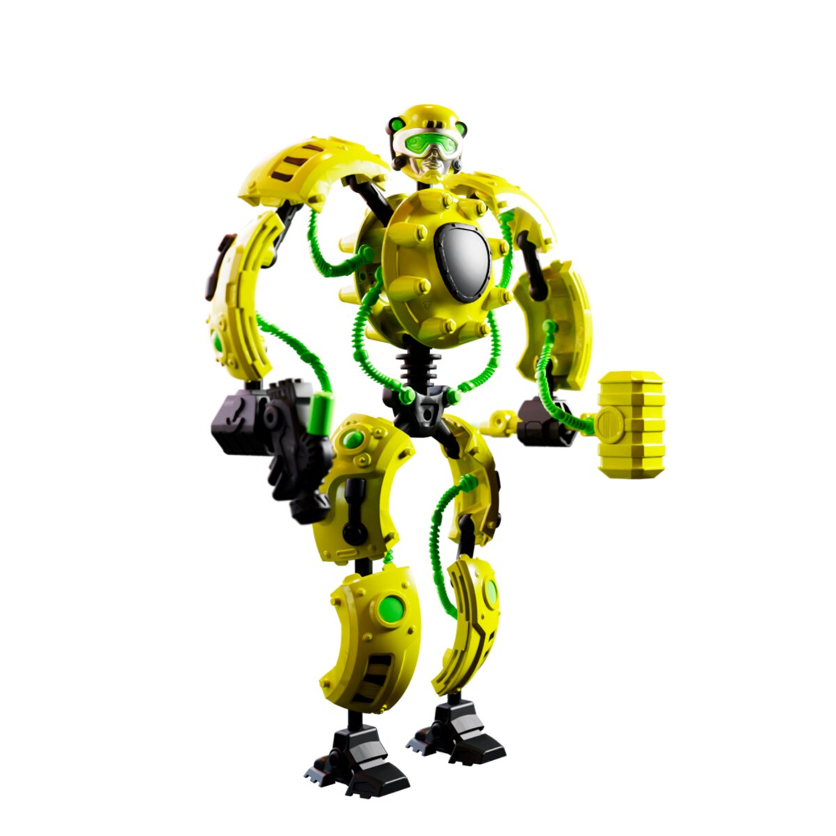 Robots de juguete transformables Gigabots Bandai 10