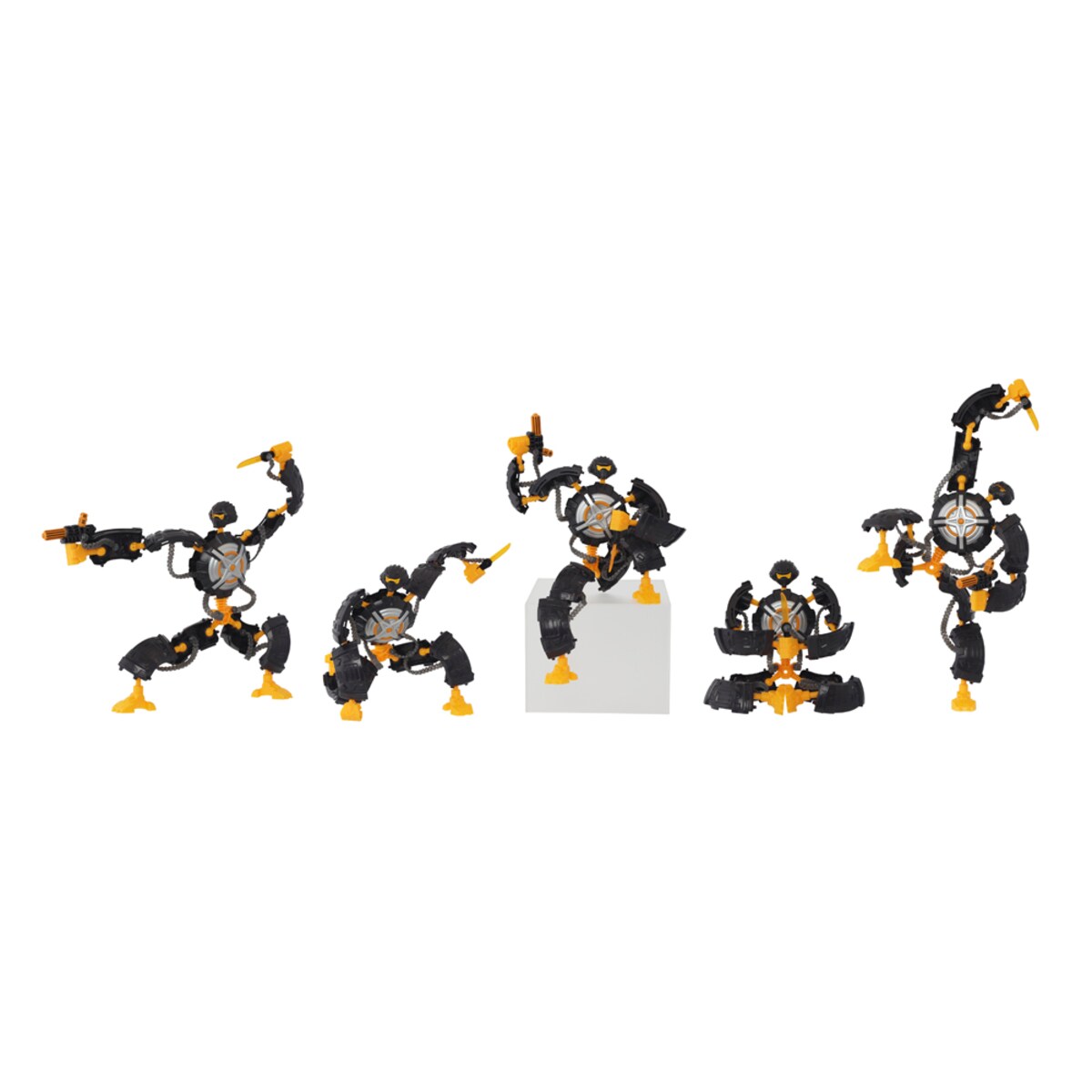 Robots de juguete transformables Gigabots Bandai 14