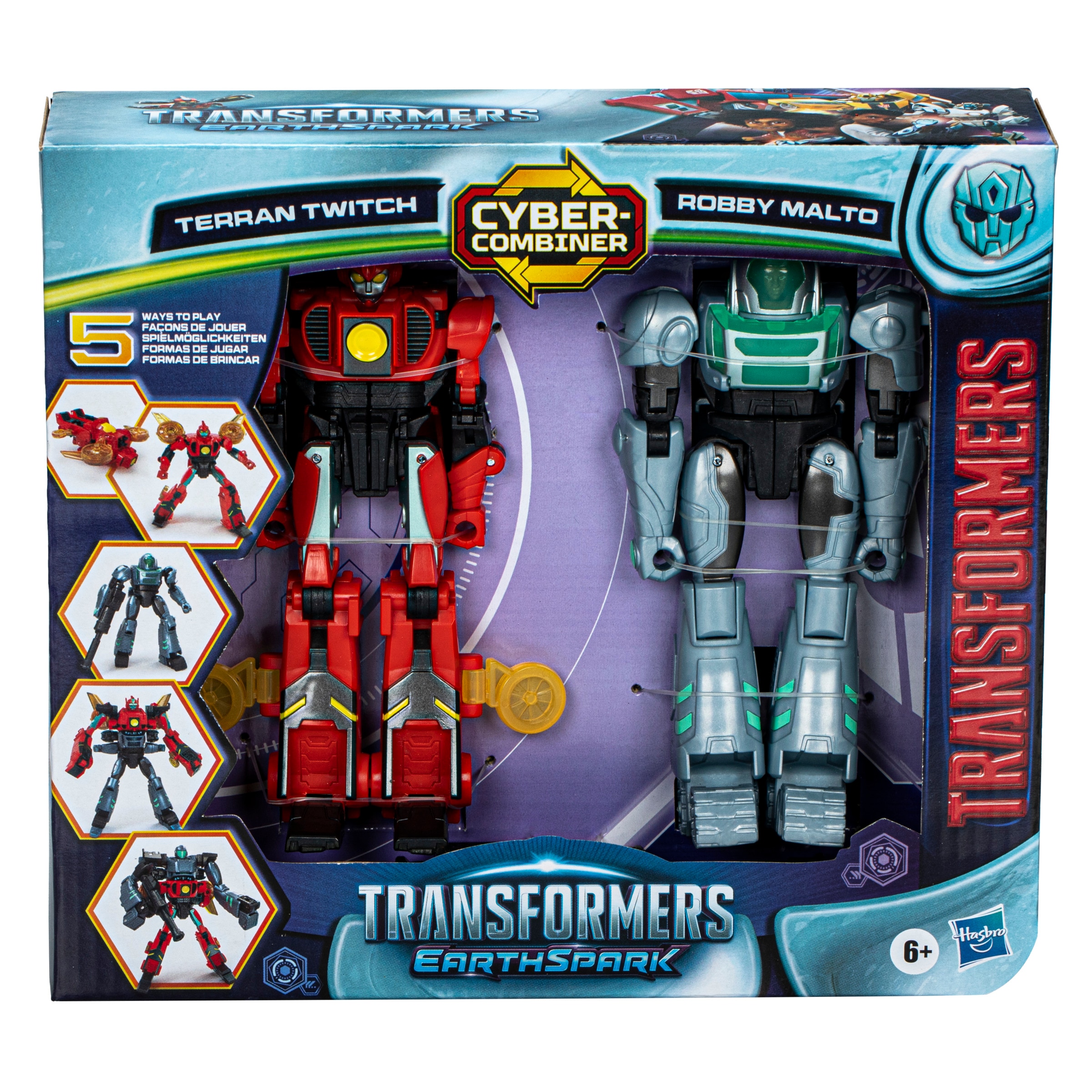 Figuras Terran Twitch e Robby Malto Transformers Hasbro 3