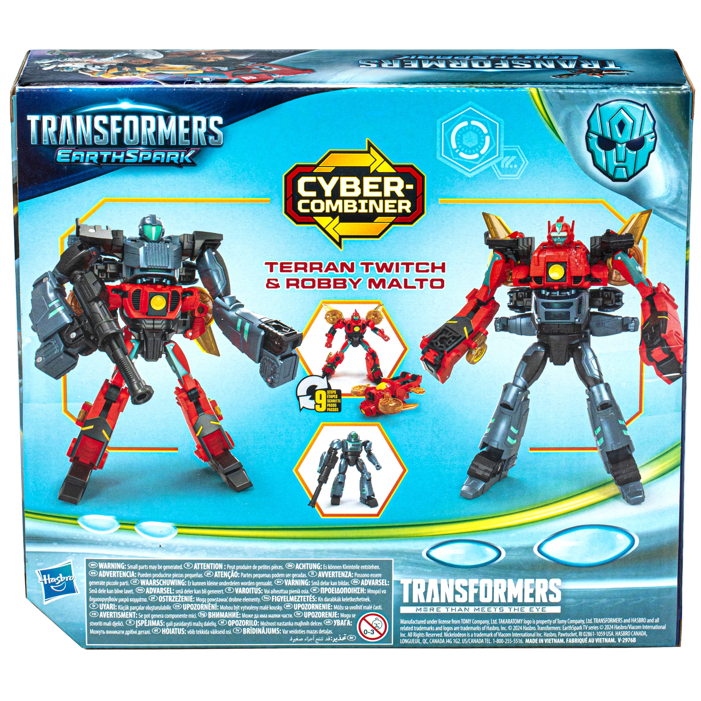 Figuras Terran Twitch e Robby Malto Transformers Hasbro 7