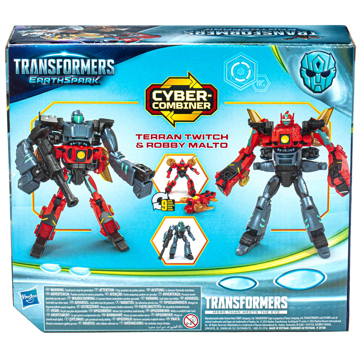 Figuras Terran Twitch e Robby Malto Transformers Hasbro 7
