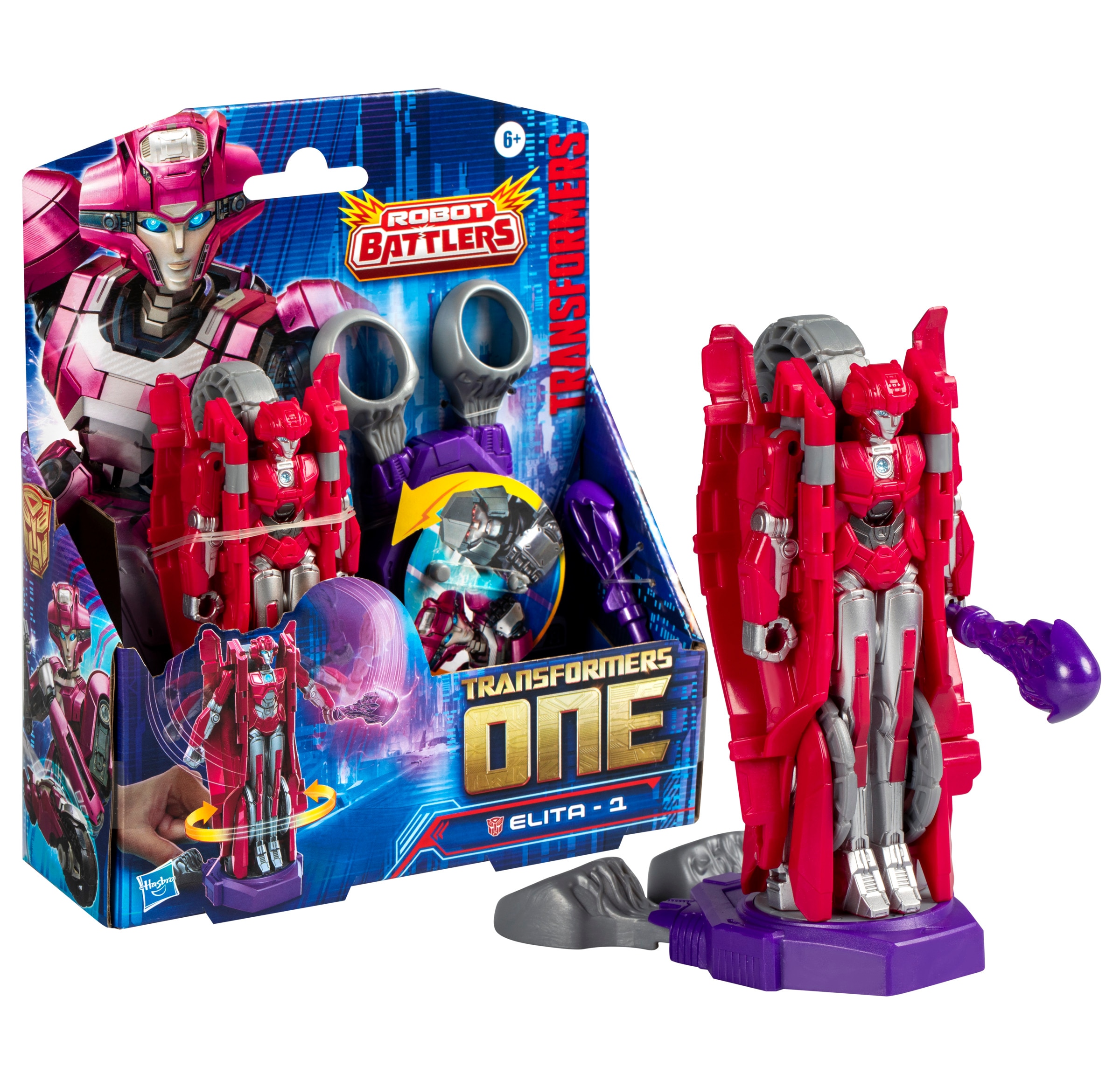 Figura Transformers One Robot Battlers Hasbro modelos surtidos 6