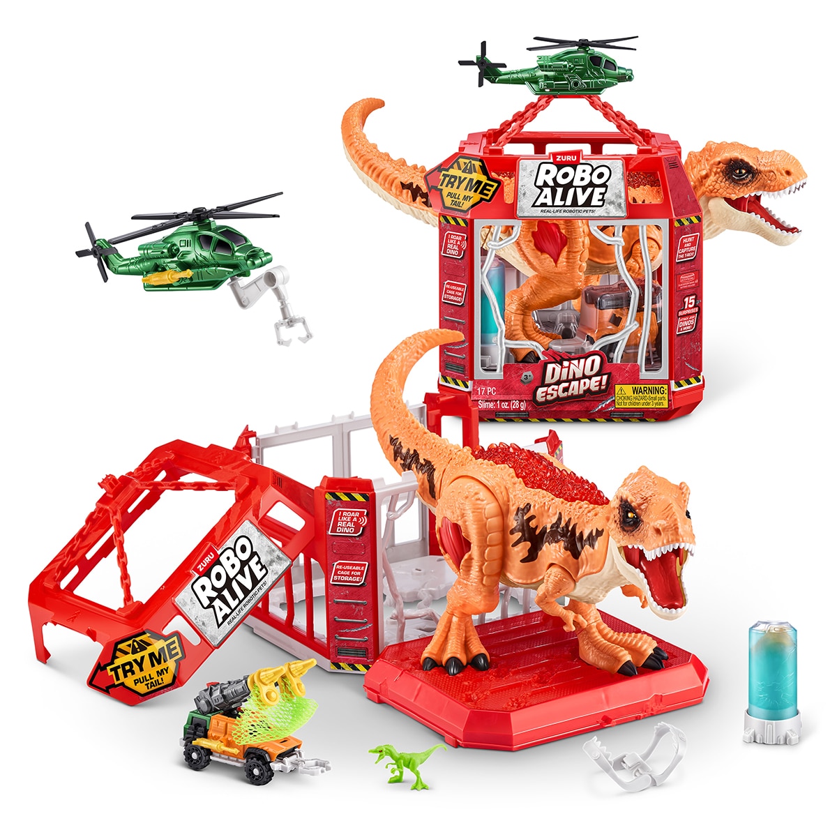Escape del dinosaurio Robo Alive 2