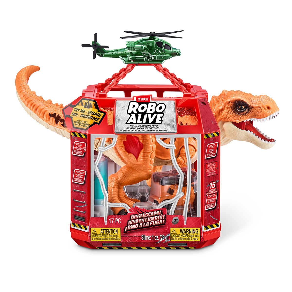 Escape del dinosaurio Robo Alive 3
