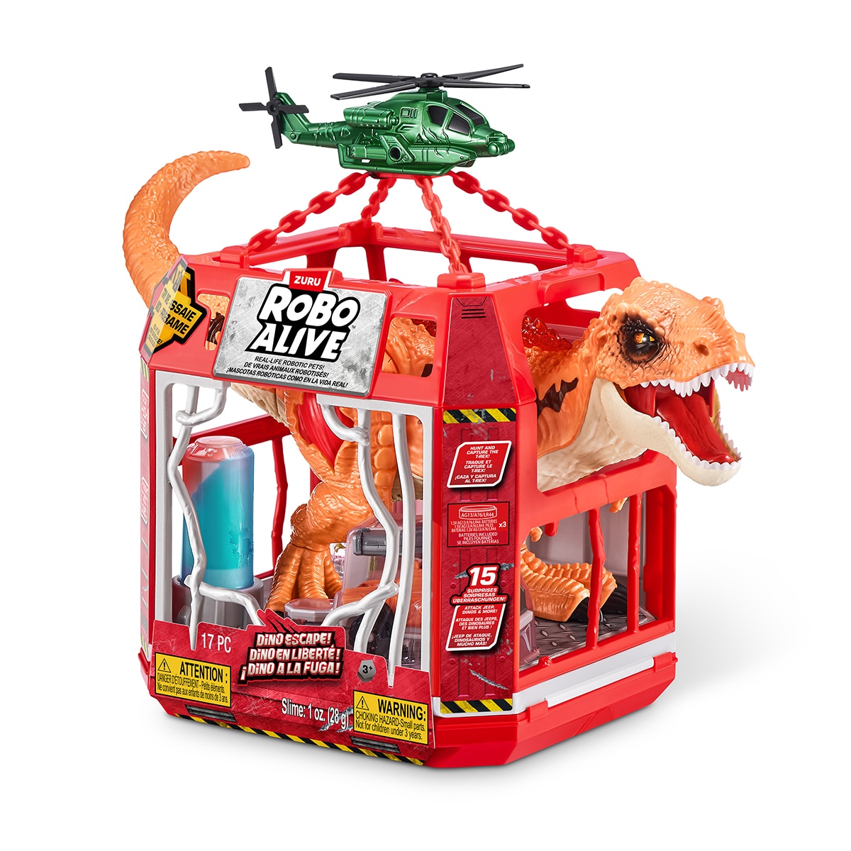Escape del dinosaurio Robo Alive 4
