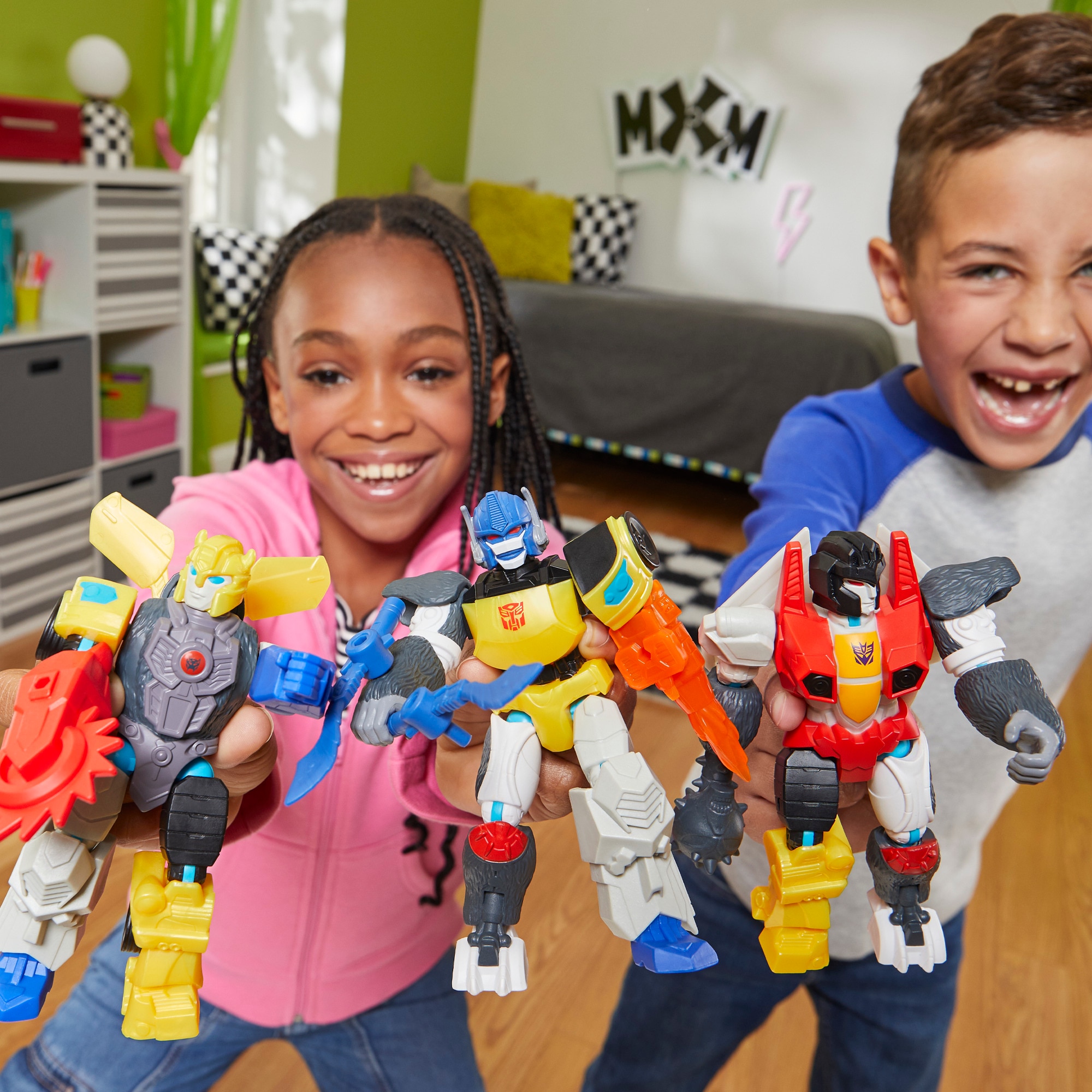 Figura de acción MixMashers Transformers Hasbro modelos surtidos 2