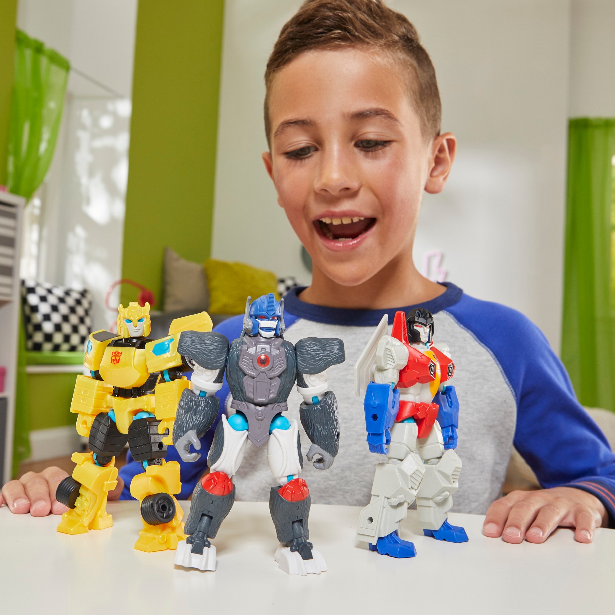 Figura de acción MixMashers Transformers Hasbro modelos surtidos 3
