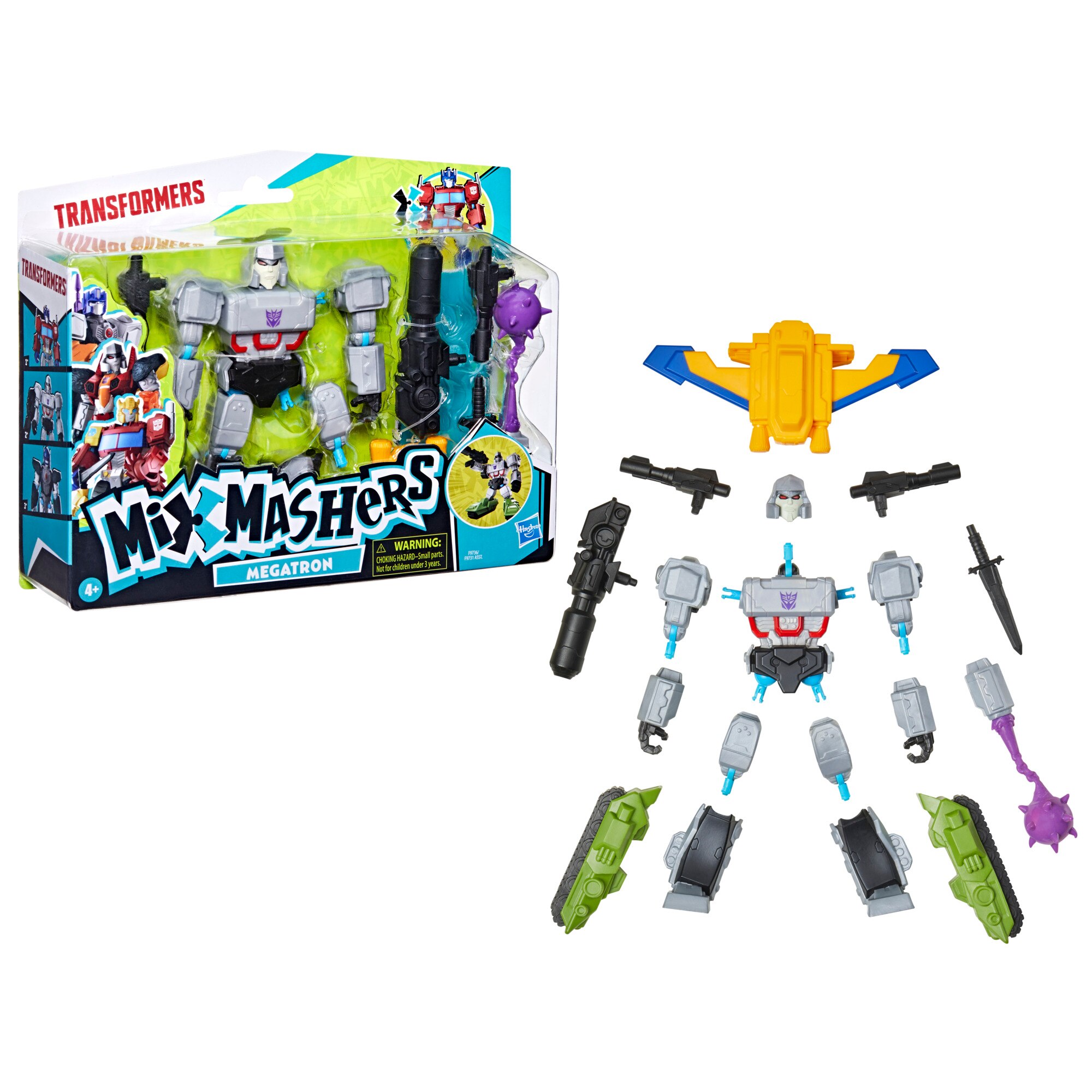Figura Deluxe MixMashers Transformers Hasbro modelos surtidos 3