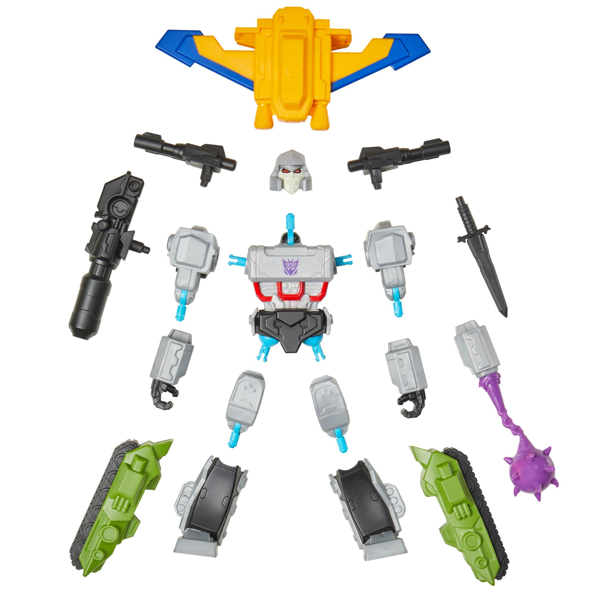 Figura Deluxe MixMashers Transformers Hasbro modelos surtidos 6