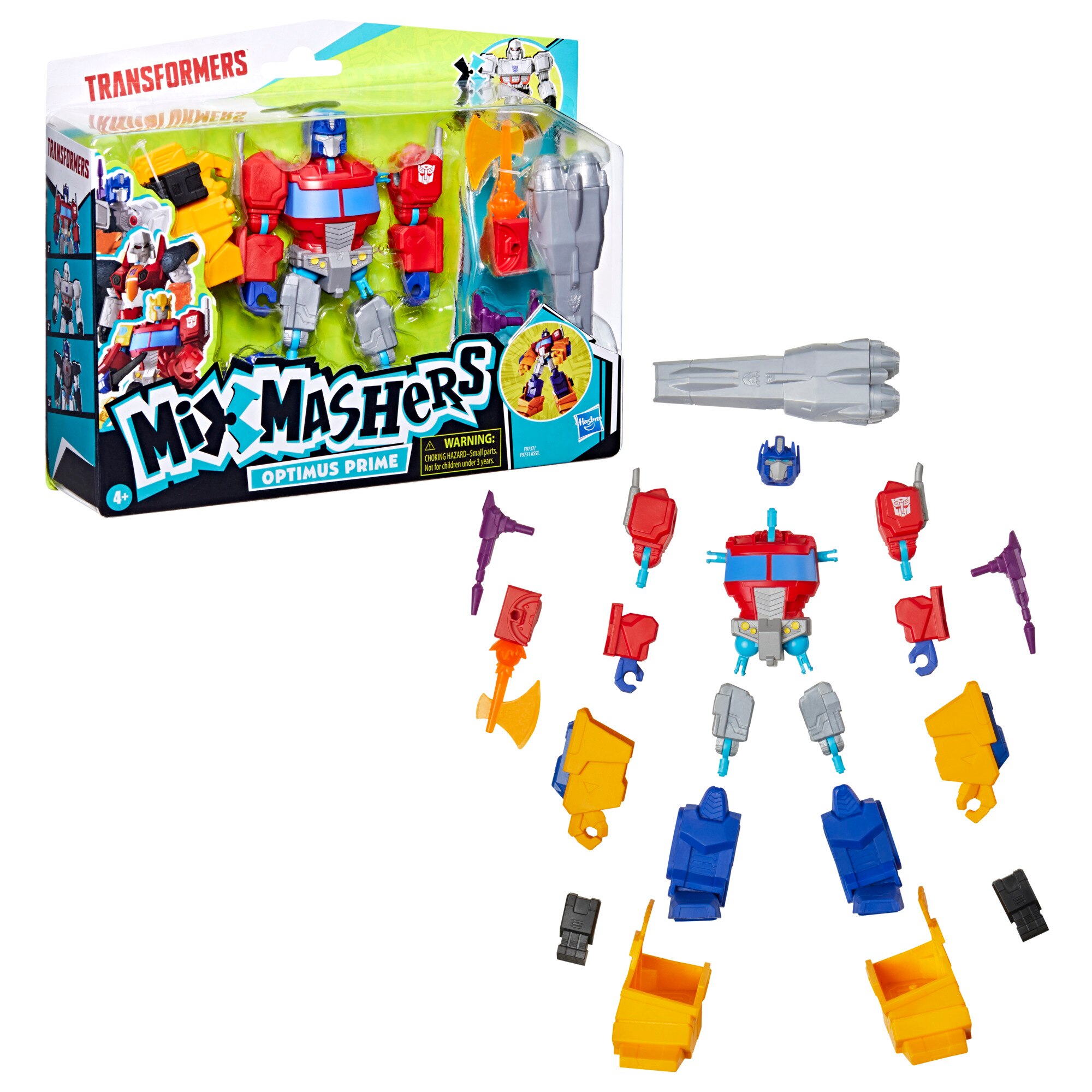 Figura Deluxe MixMashers Transformers Hasbro modelos surtidos 9