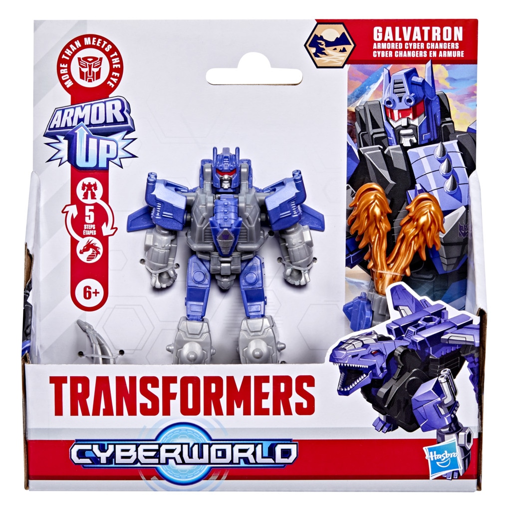 Transformers Cyberworld Figura Blindado Cyber Changers, 10cm 3