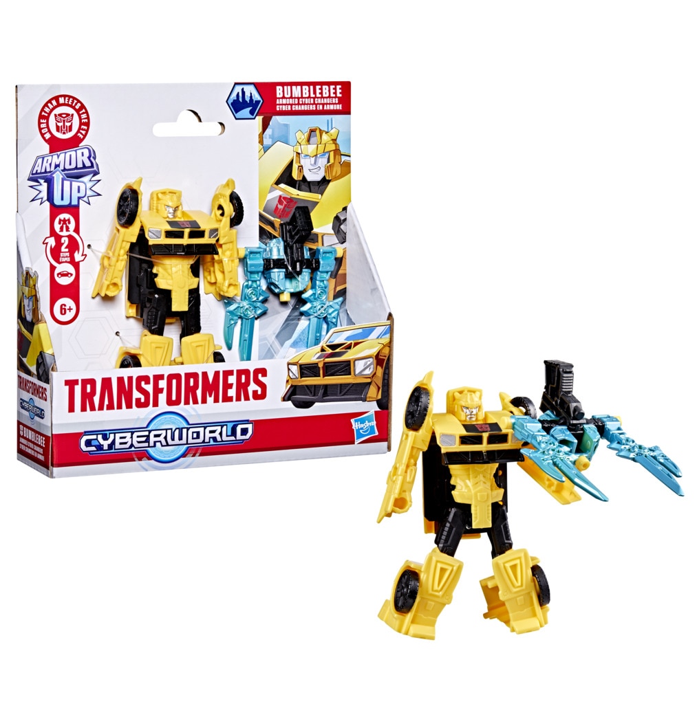 Transformers Cyberworld Figura Blindado Cyber Changers, 10cm 4
