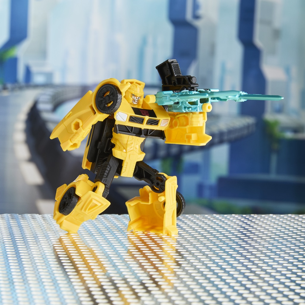 Transformers Cyberworld Figura Blindado Cyber Changers, 10cm 7