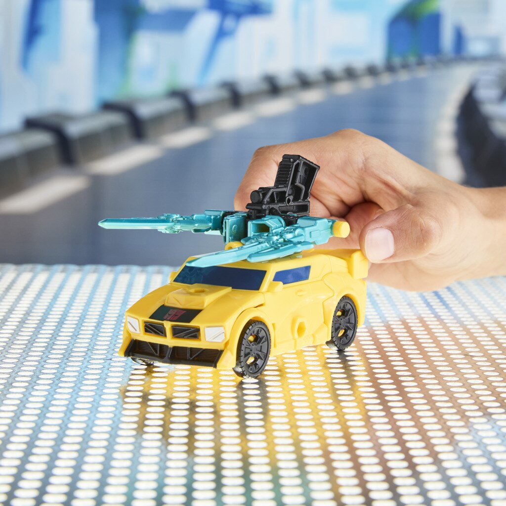 Transformers Cyberworld Figura Blindado Cyber Changers, 10cm 15