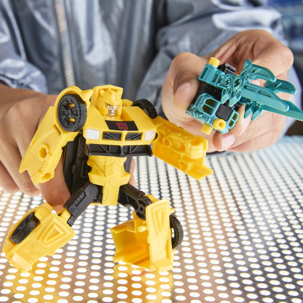Transformers Cyberworld Figura Blindado Cyber Changers, 10cm 20