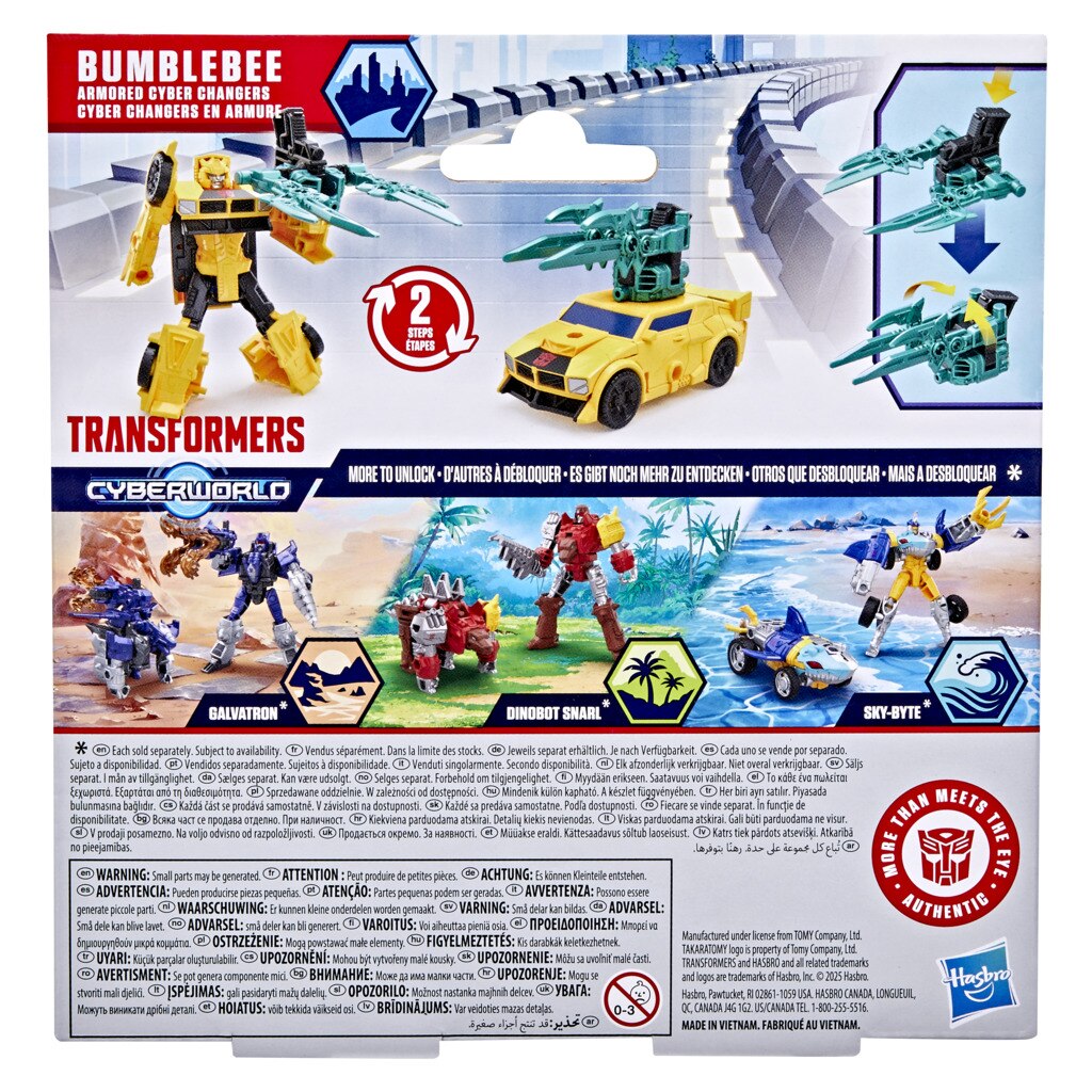 Transformers Cyberworld Figura Blindado Cyber Changers, 10cm 36