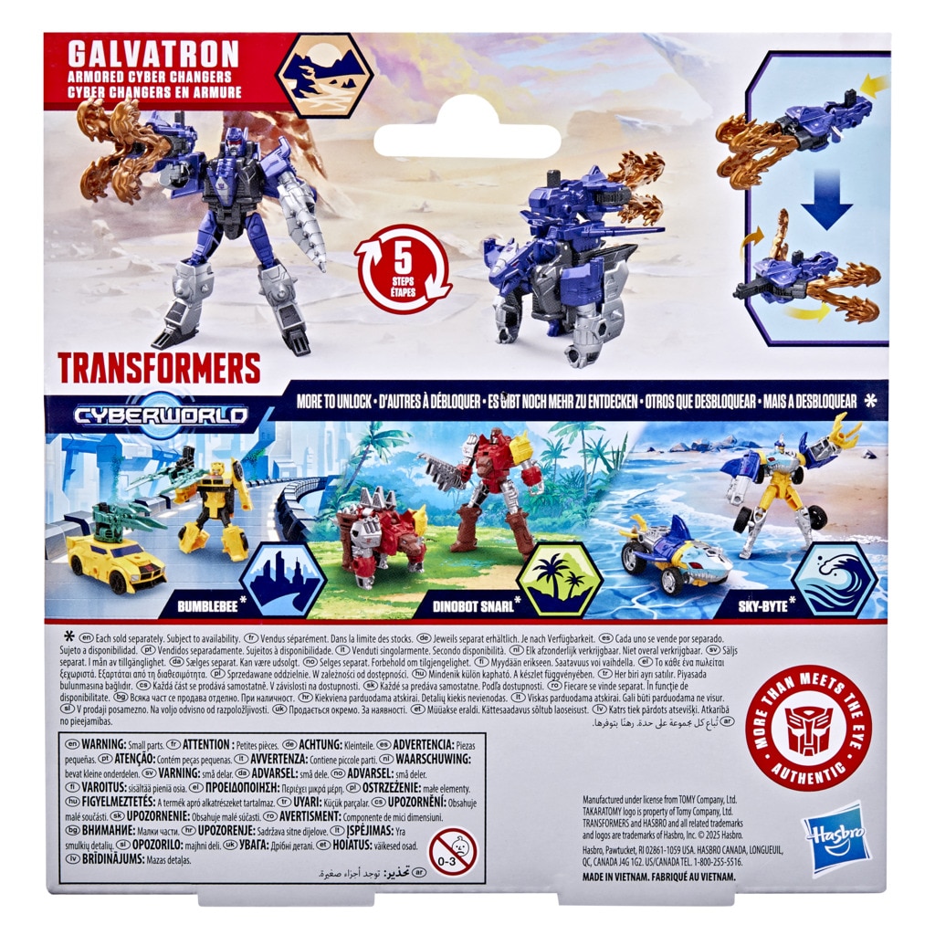 Transformers Cyberworld Figura Blindado Cyber Changers, 10cm 37