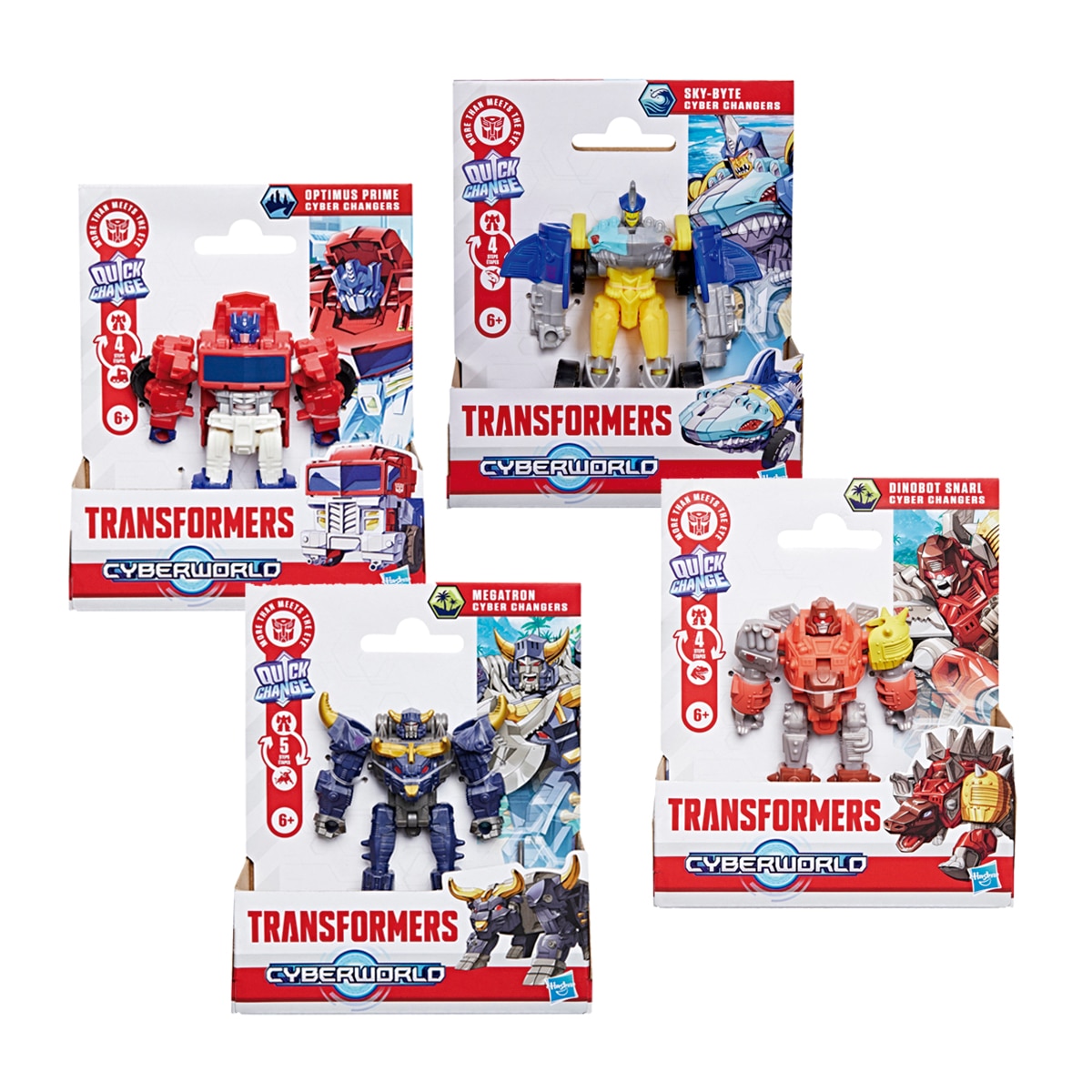 Imagem 0 de Cyberworld Cyber Changers Transformers - Artigo Sortido. Envio realizado de forma aleatória