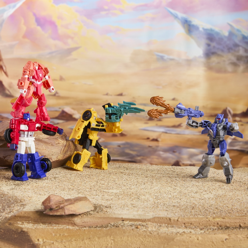 Cyberworld Cyber Changers Transformers modelos surtidos 11