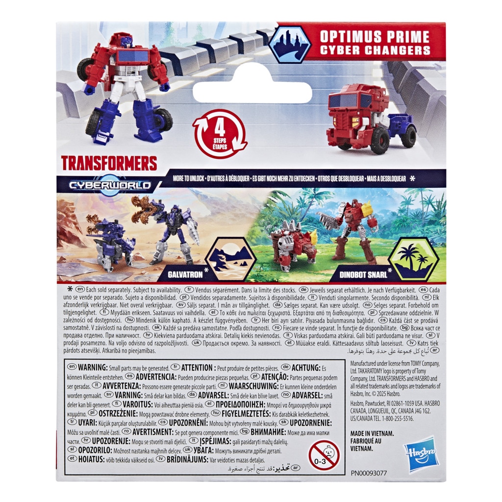 Cyberworld Cyber Changers Transformers modelos surtidos 32