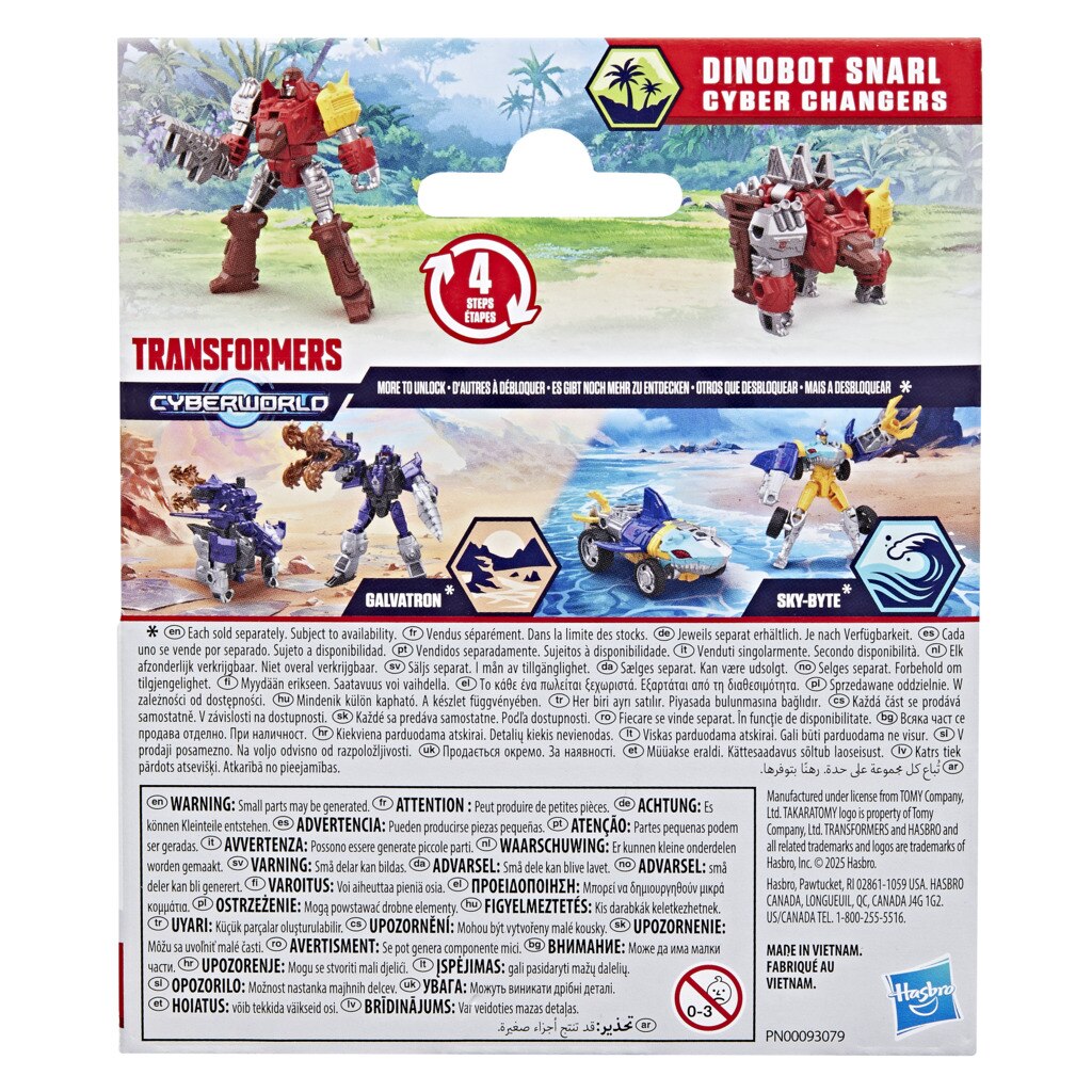 Cyberworld Cyber Changers Transformers modelos surtidos 33