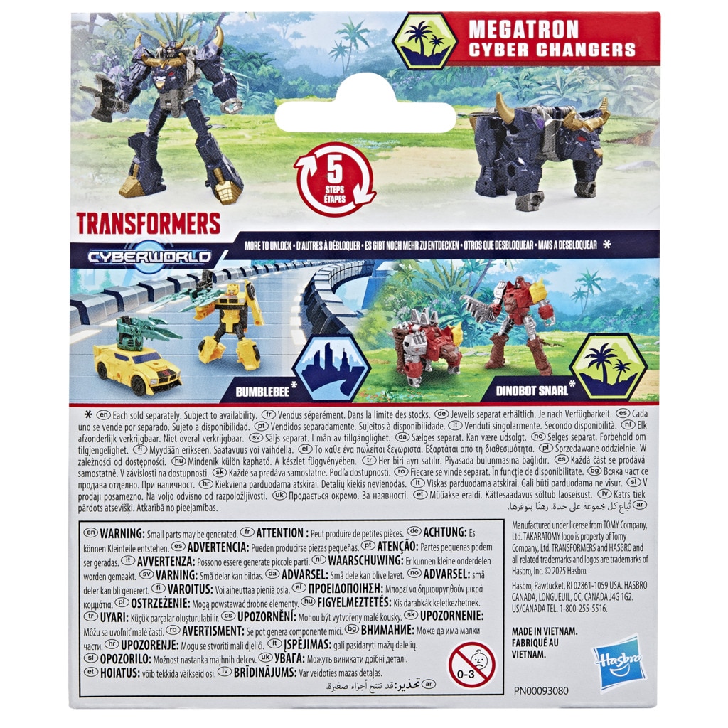 Cyberworld Cyber Changers Transformers modelos surtidos 36