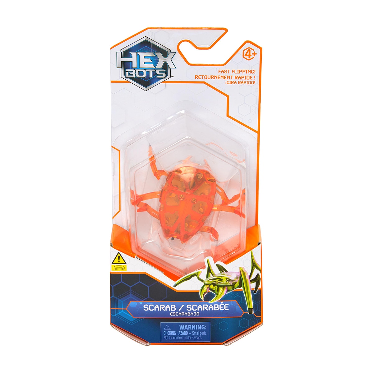 Robots radio control Escarabajo Rhino robótico figura autónoma mecánica  Hex Bots Spin Master 2