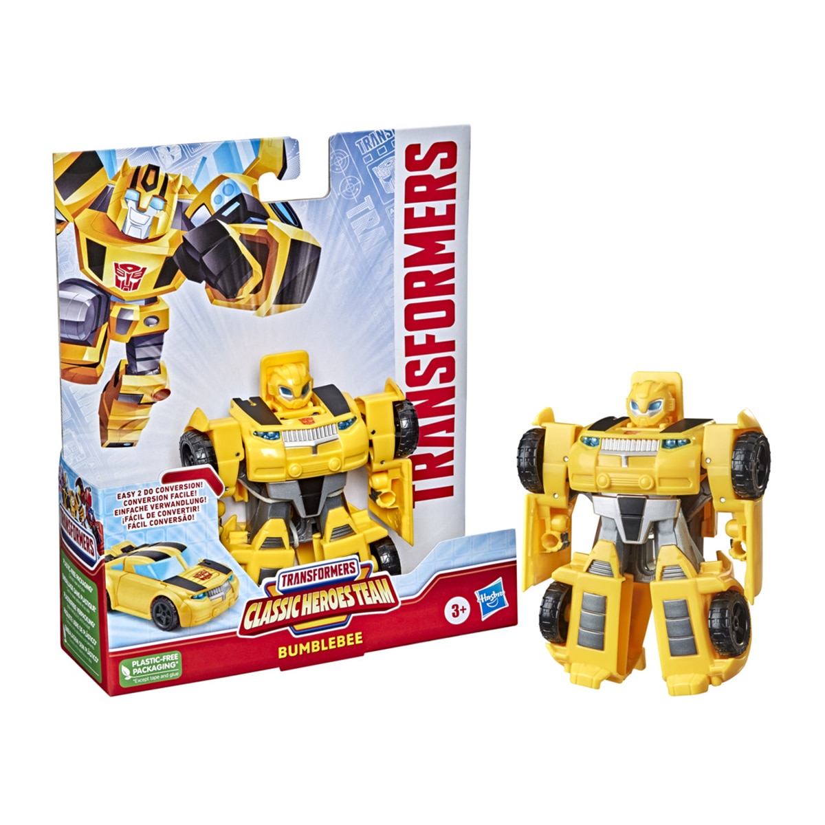 Imagen 0 de Figura Equipo de héroes clásicos Transformers Hasbro