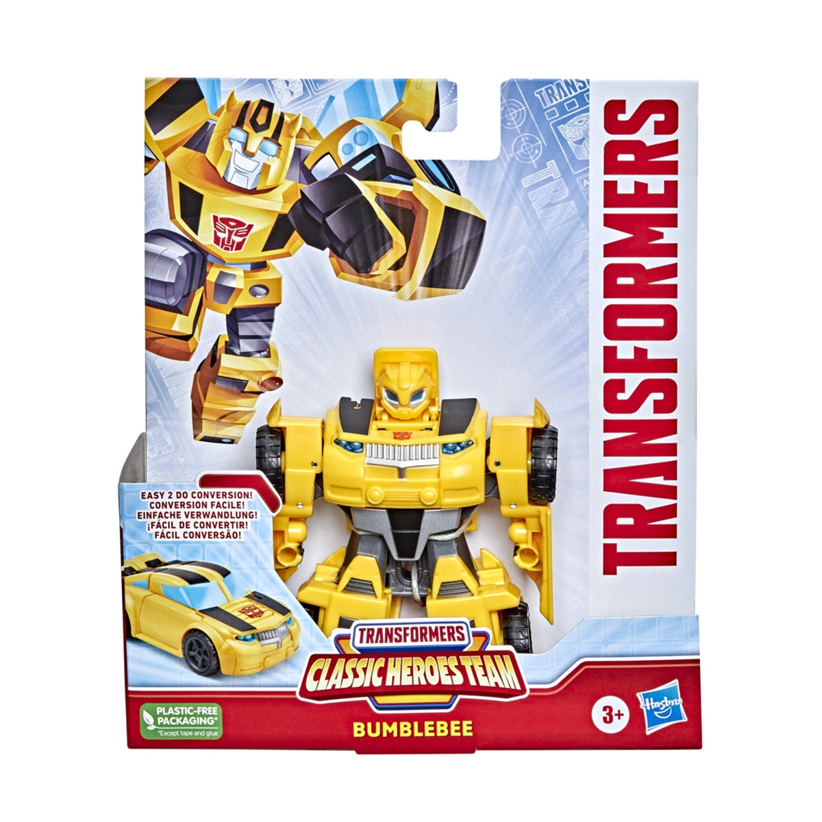 Figura Equipo de héroes clásicos Transformers Hasbro 2