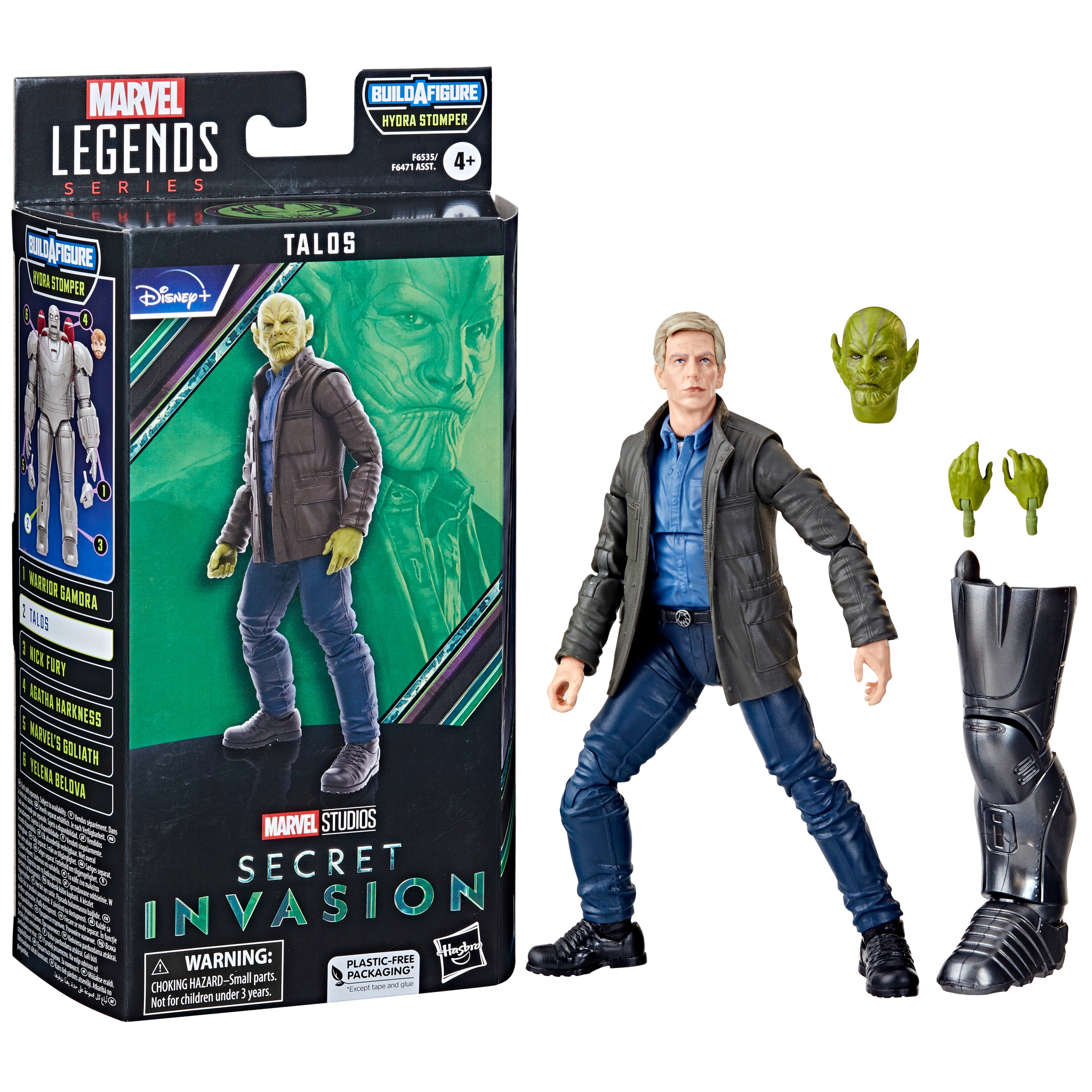 Figura Avengers Legends Colección Minus Hasbro modelos surtidos 6