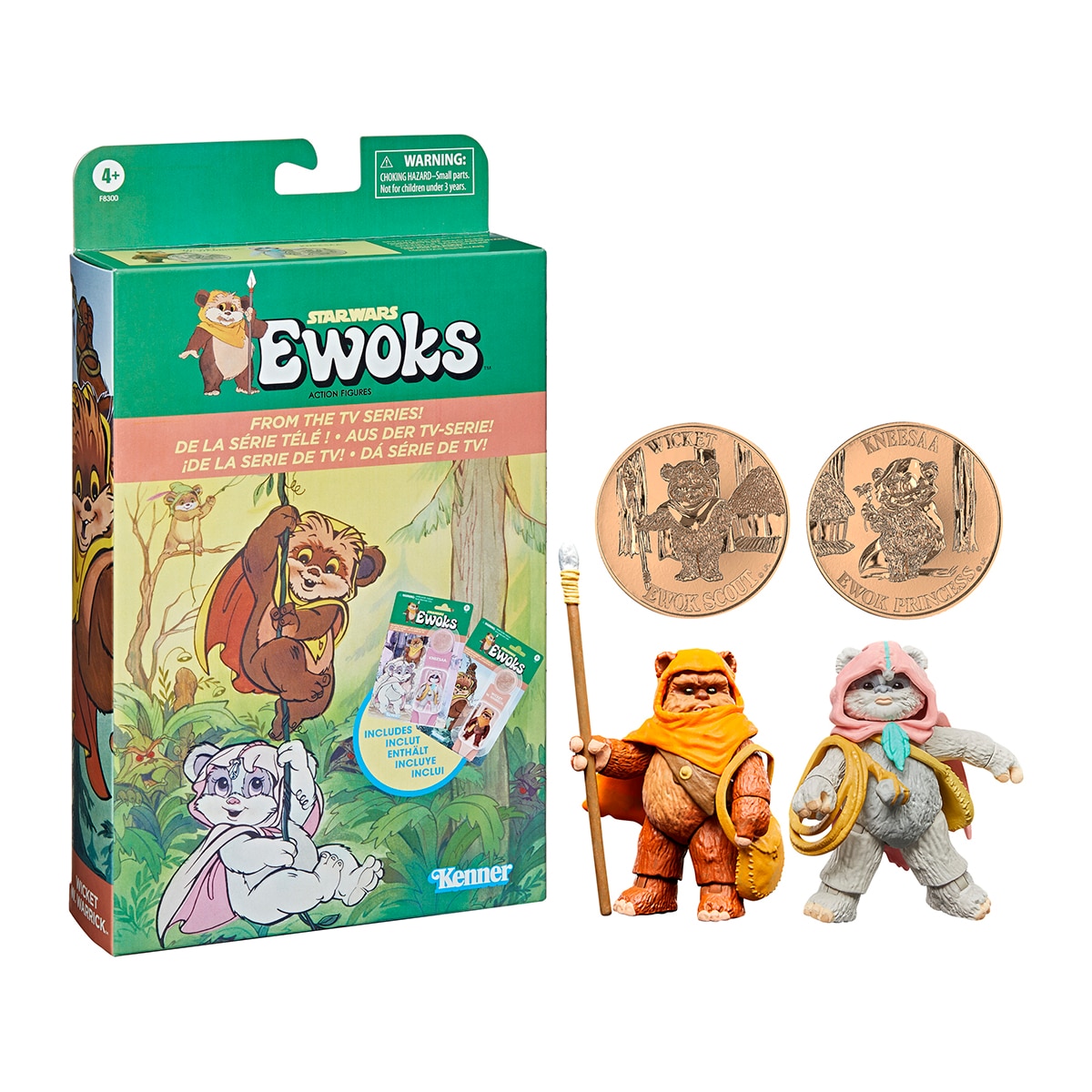 Figura Star Wars Colección Vintage - Ewoks: Wicket W. Warrick y