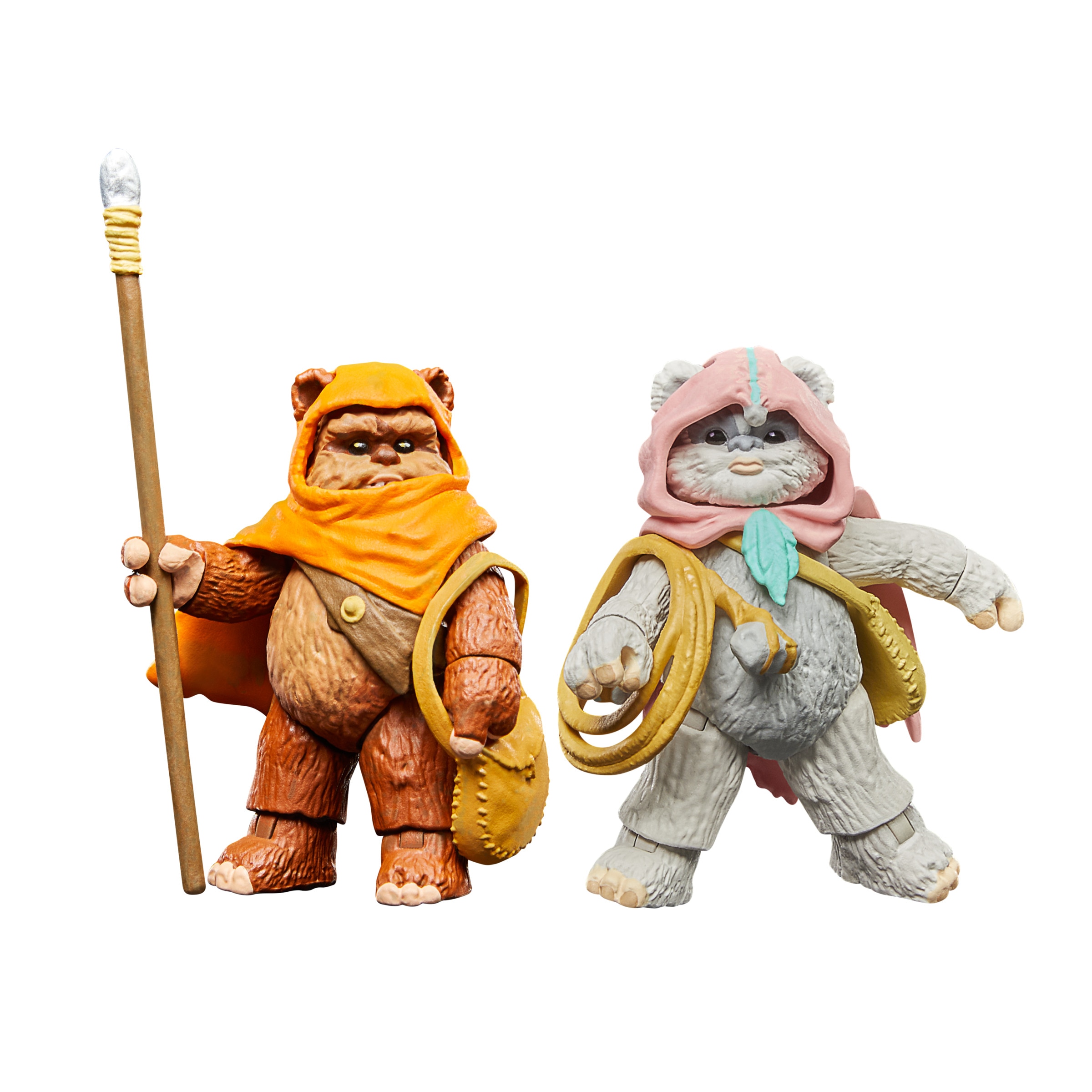 Figura Star Wars Colección Vintage - Ewoks: Wicket W. Warrick y Kneesaa Hasbro 2