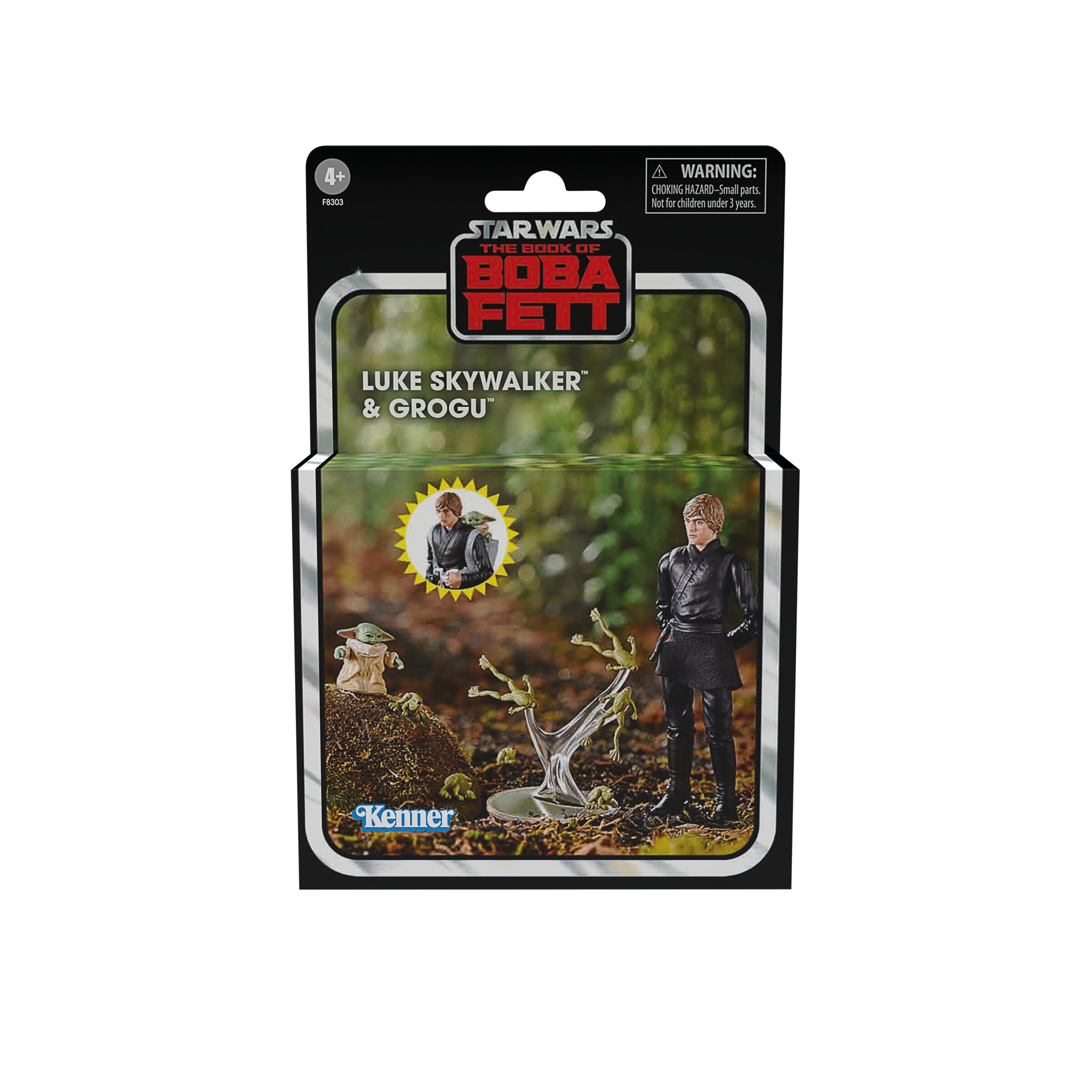 Figura Star Wars Colección Vintage - Luke Skywalker & Grogu Hasbro 2