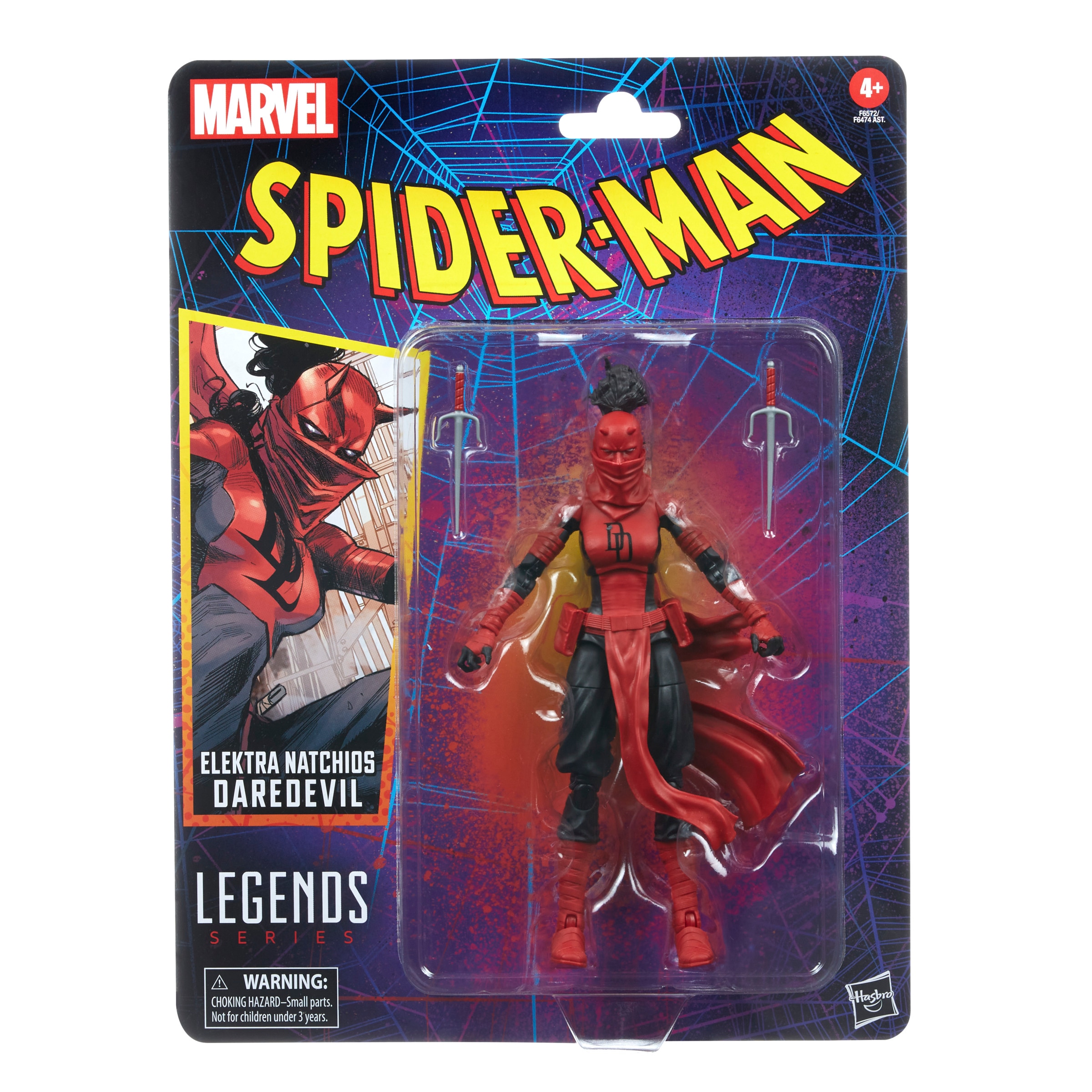 Figura Elektra Natchios Daredevil - Marvel Legends Spider-man Hasbro 2