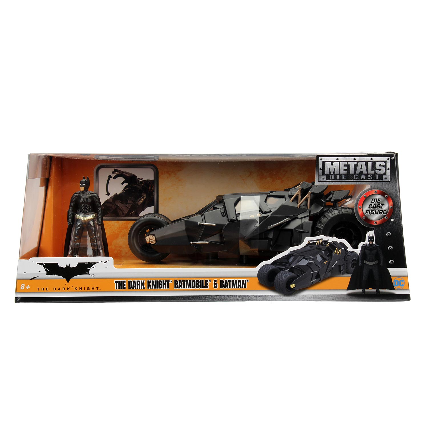 Batmóvil metal 2008 El Caballero oscuro Batman DC Cómics 15