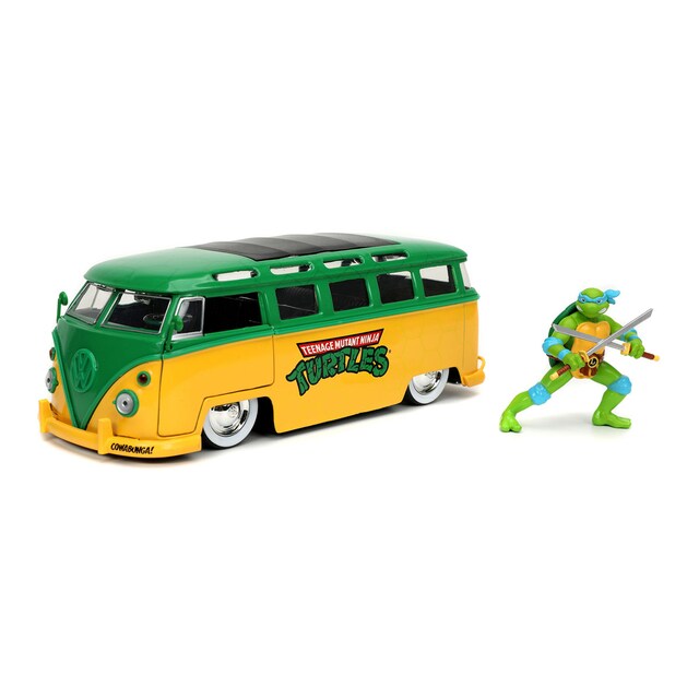 Imagen 0 de Tortugas Ninja VW Furgoneta 1962 1:24 con figura