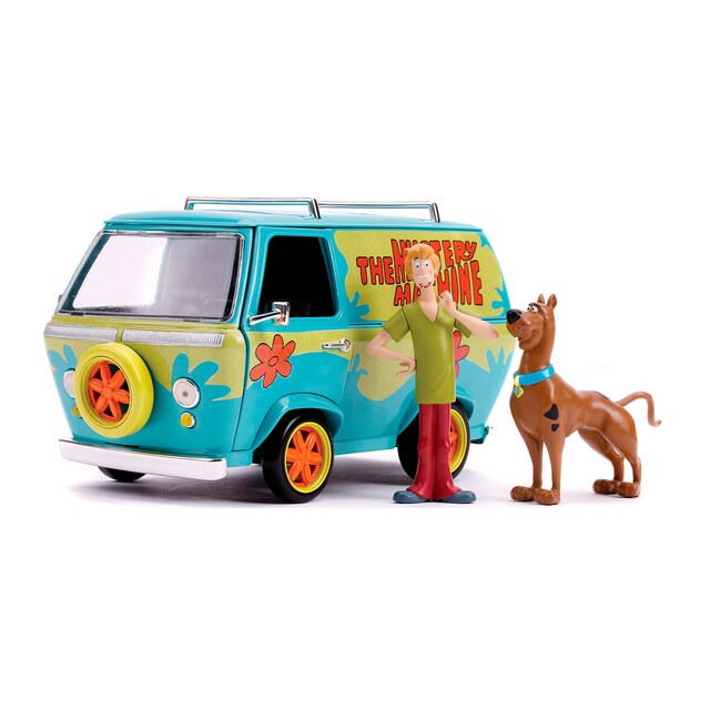 Imagen 0 de Scooby Doo Furgoneta Mistery Machine 1:24 con figuras
