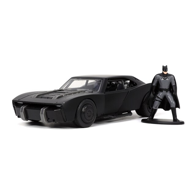 Imagen 0 de Batmovil metal ''The Batman'' 1:32 con figura DC Cómics
