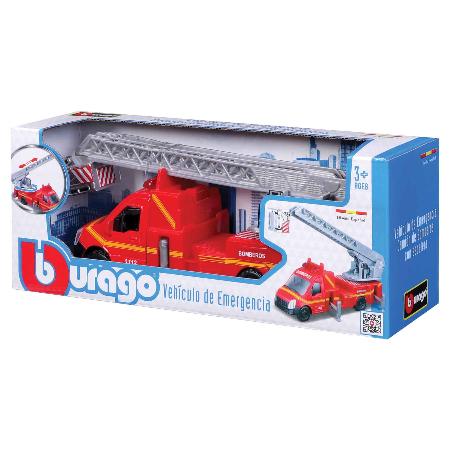 Camión De Bomberos Burago 4