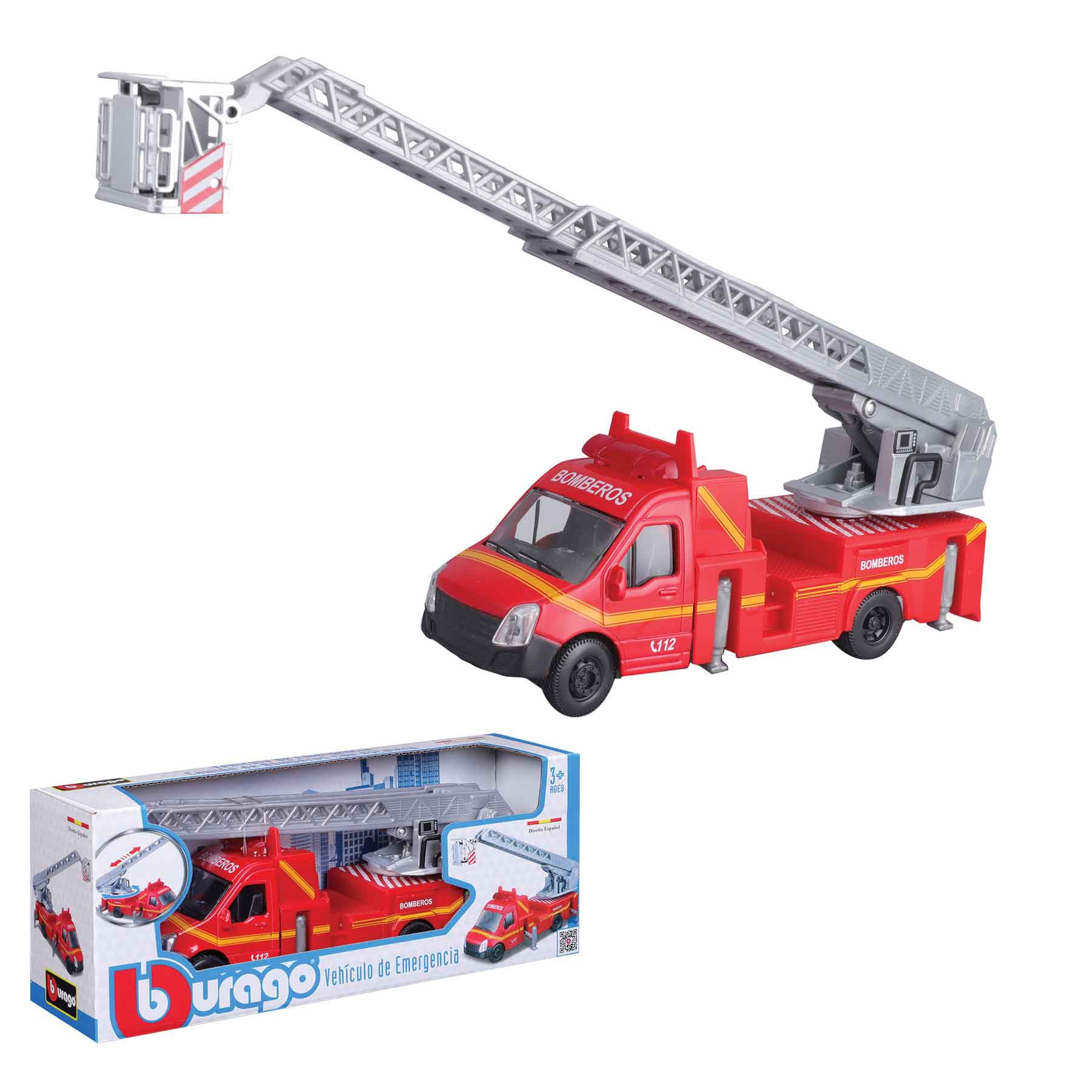 Camión De Bomberos Burago 5