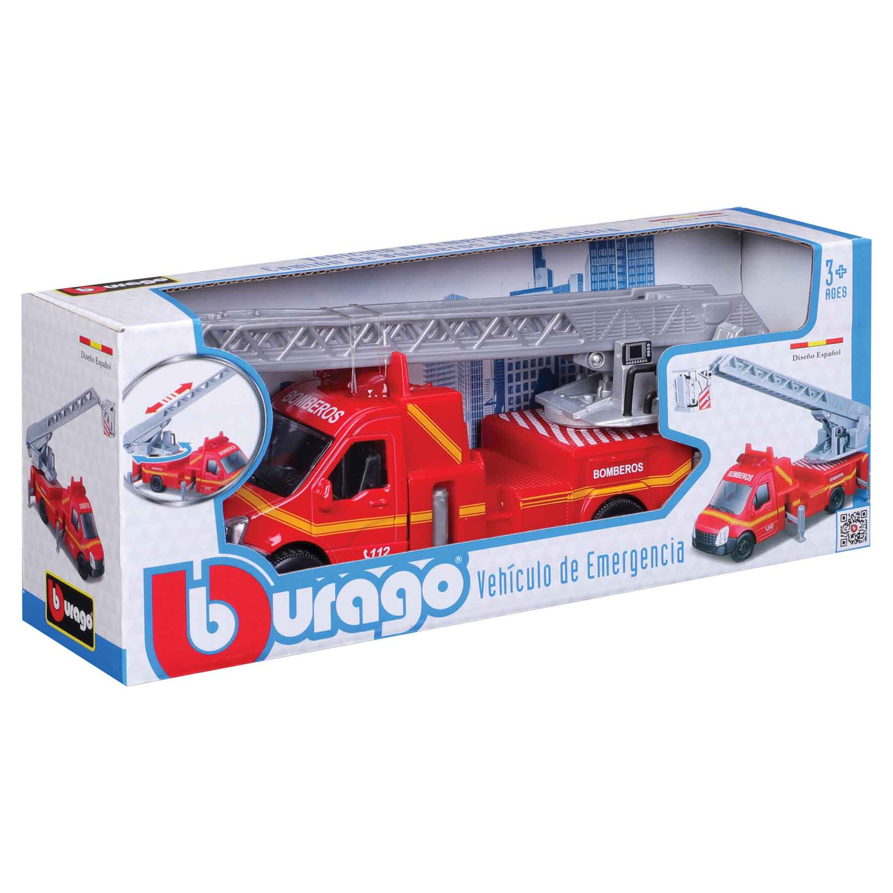 Camión De Bomberos Burago 6