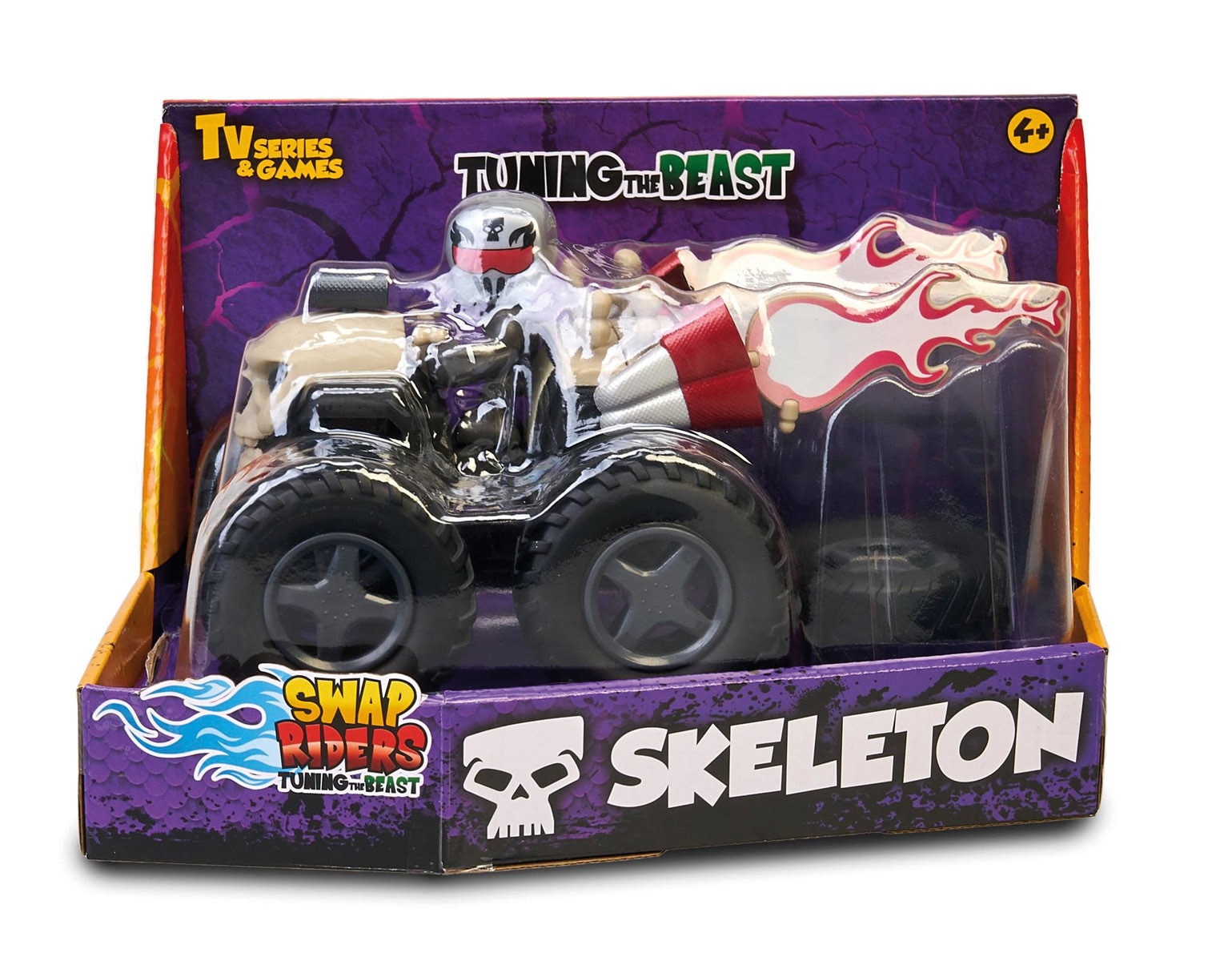 Quad Skeleton Swap Riders Famosa 5