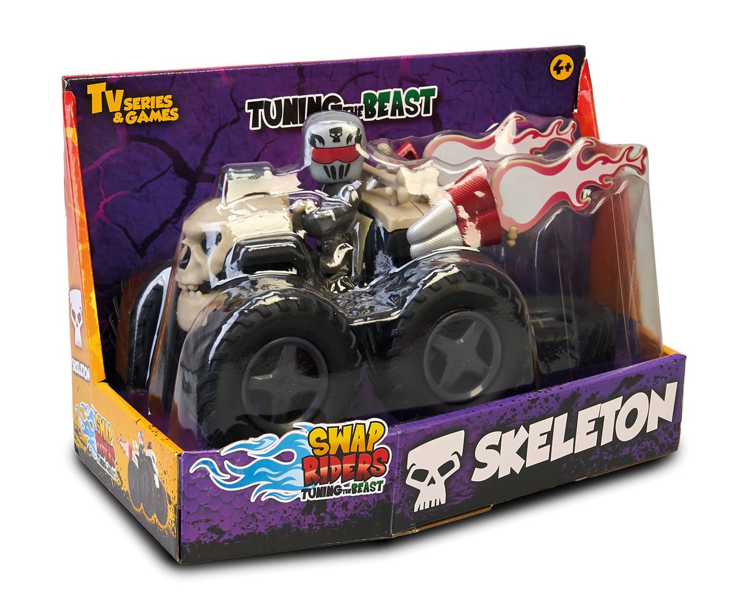 Quad Skeleton Swap Riders Famosa 6