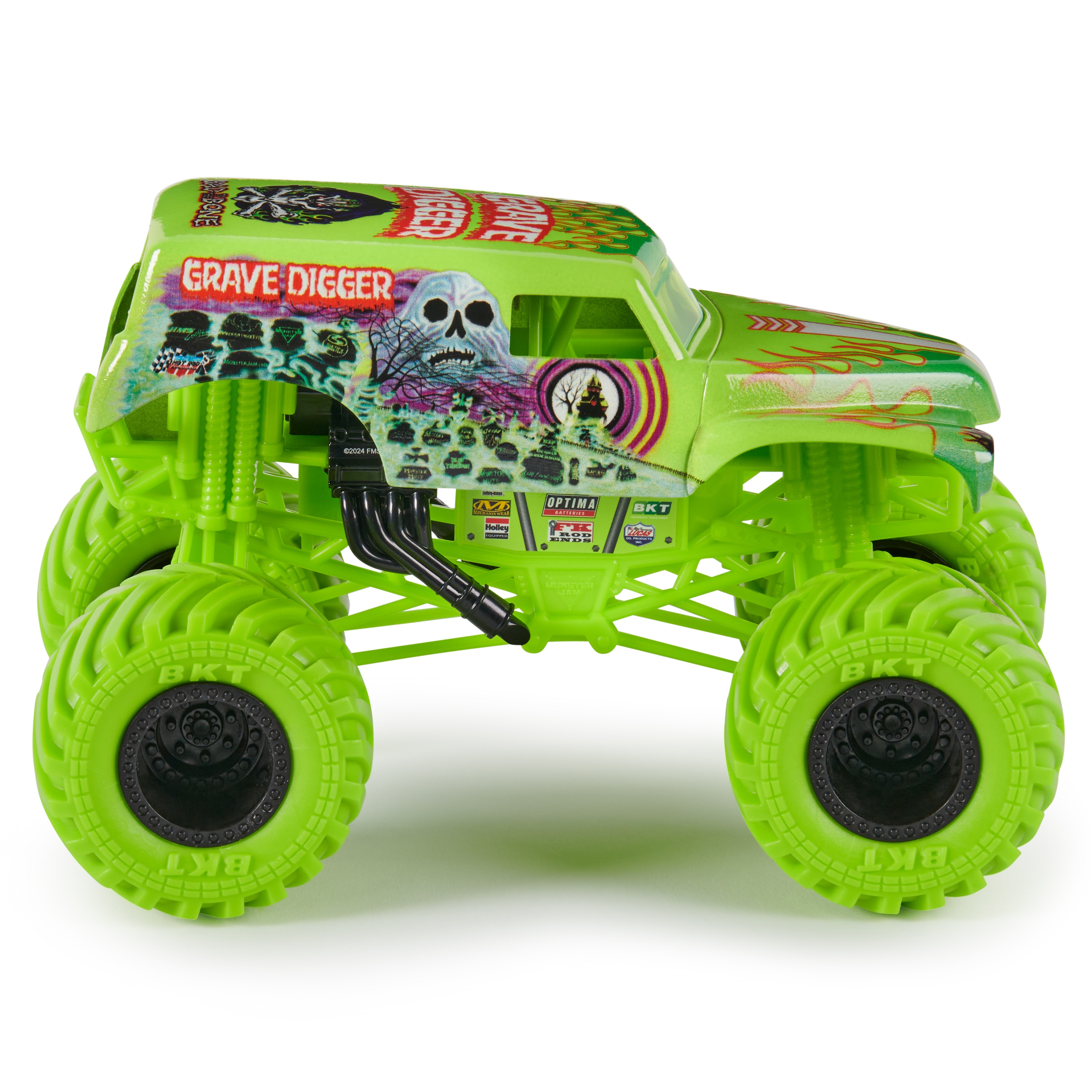 Vehículo 1:24 Die Cast GravDigger Monster Jam 3