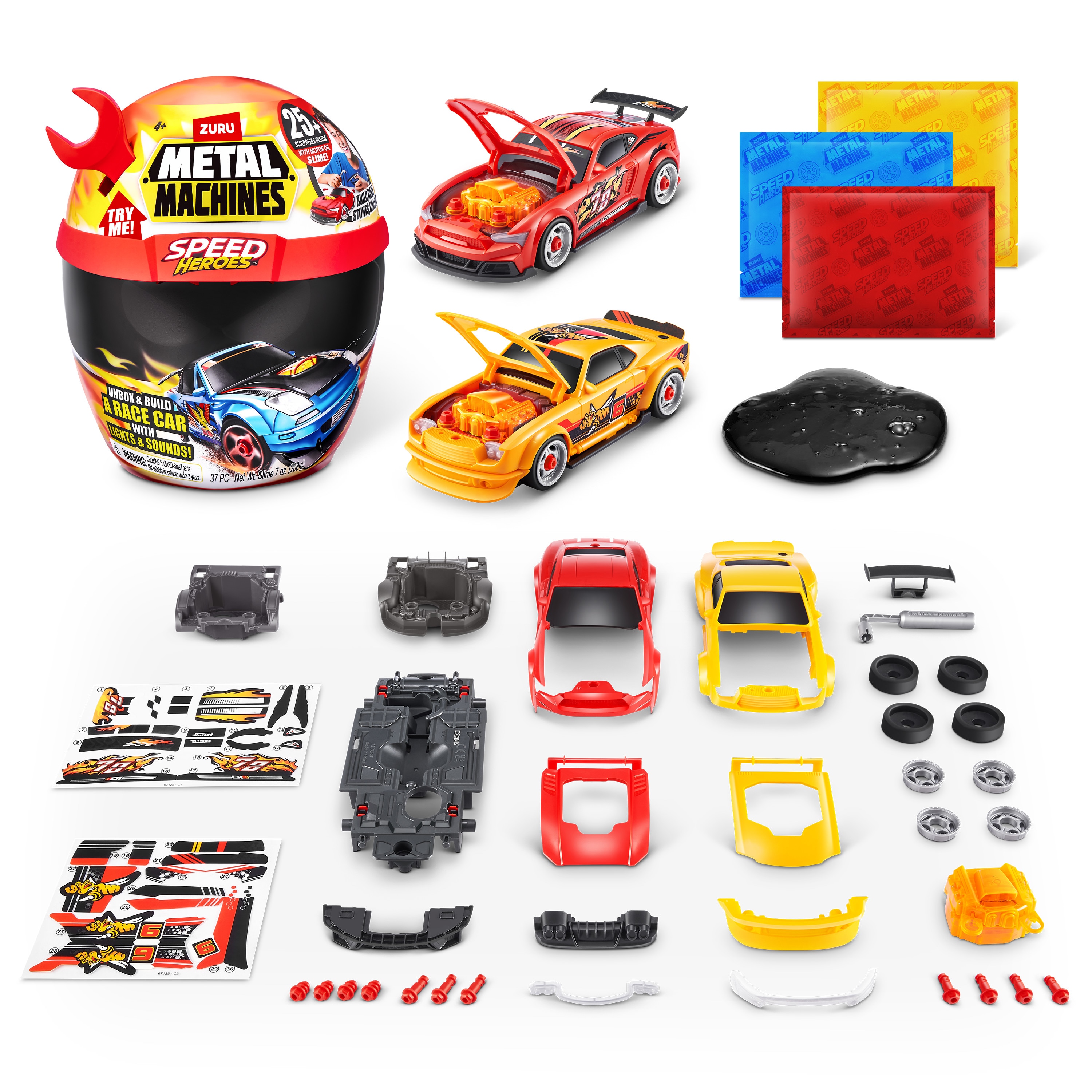 Heroes de la velocidad Metal Machines 4