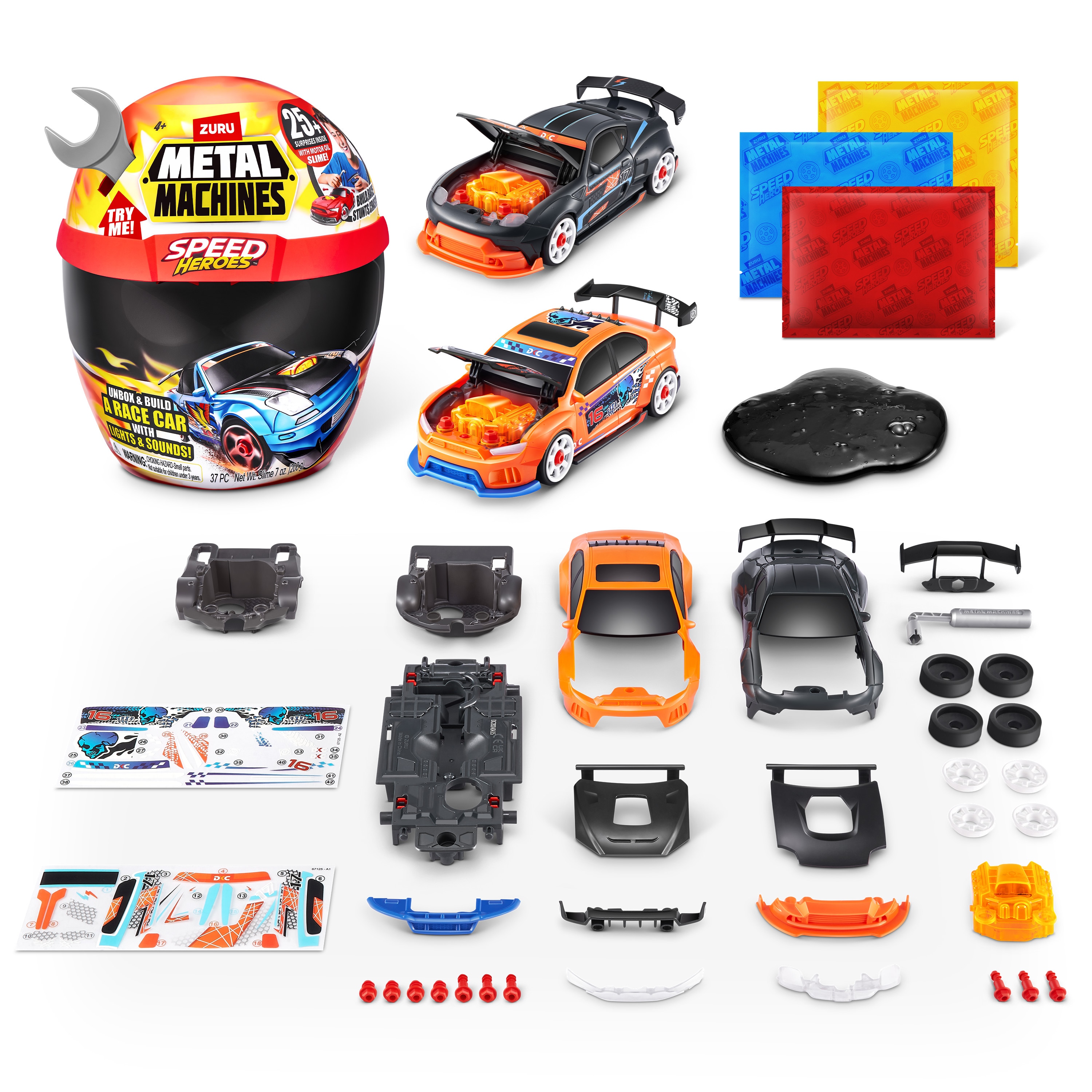 Heroes de la velocidad Metal Machines 5