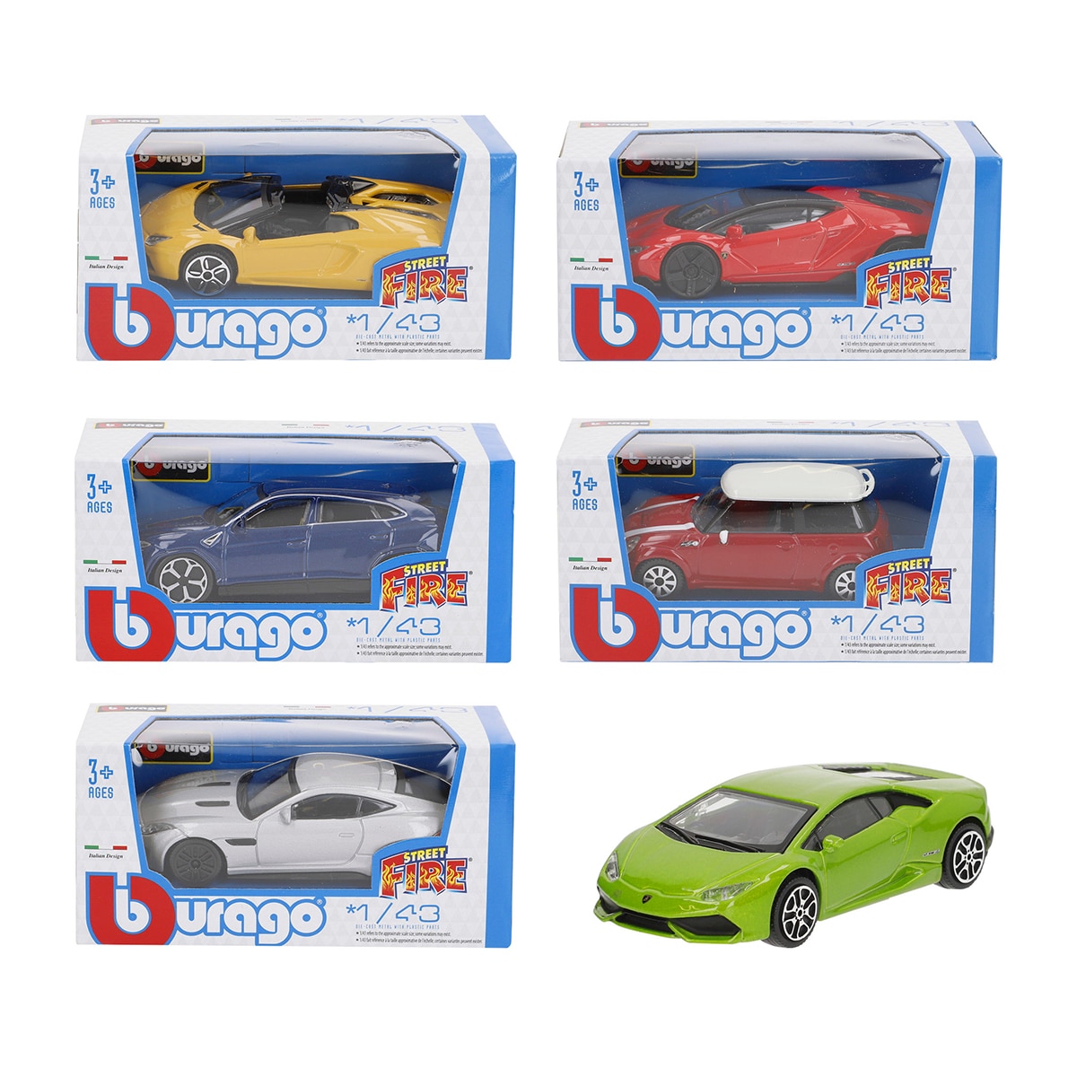 Imagen 0 de Colección Street Fire Metal 1:43  Bburago