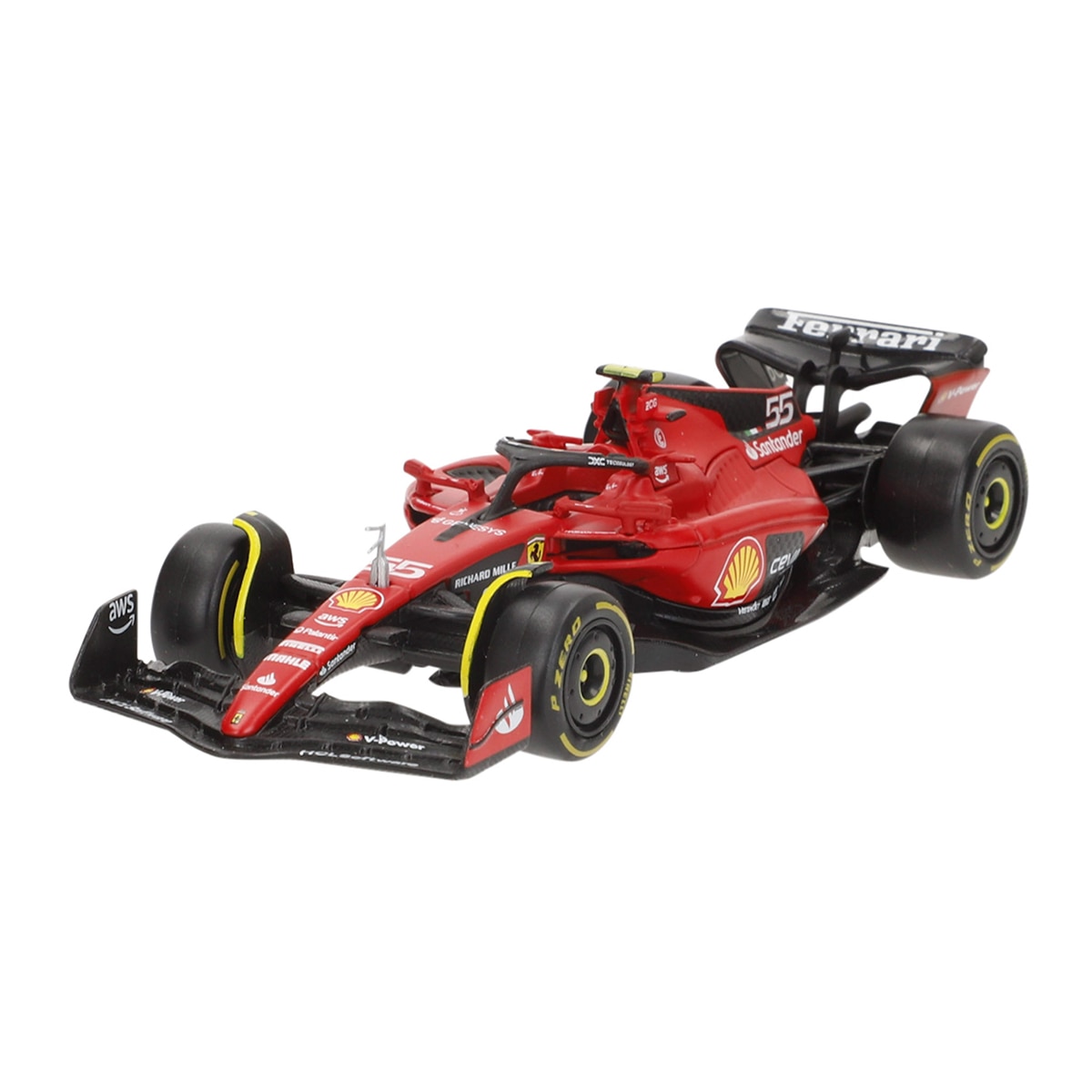 Imagen 0 de Ferrari F1 Racing SF23 (#55 Carlos Sainz) Metal 1:43 Bburago