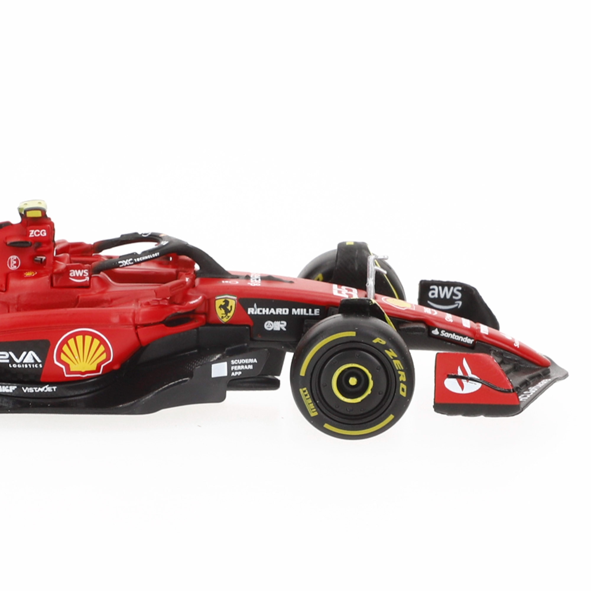Ferrari F1 Racing SF23 (#55 Carlos Sainz) Metal 1:43 Burago 3