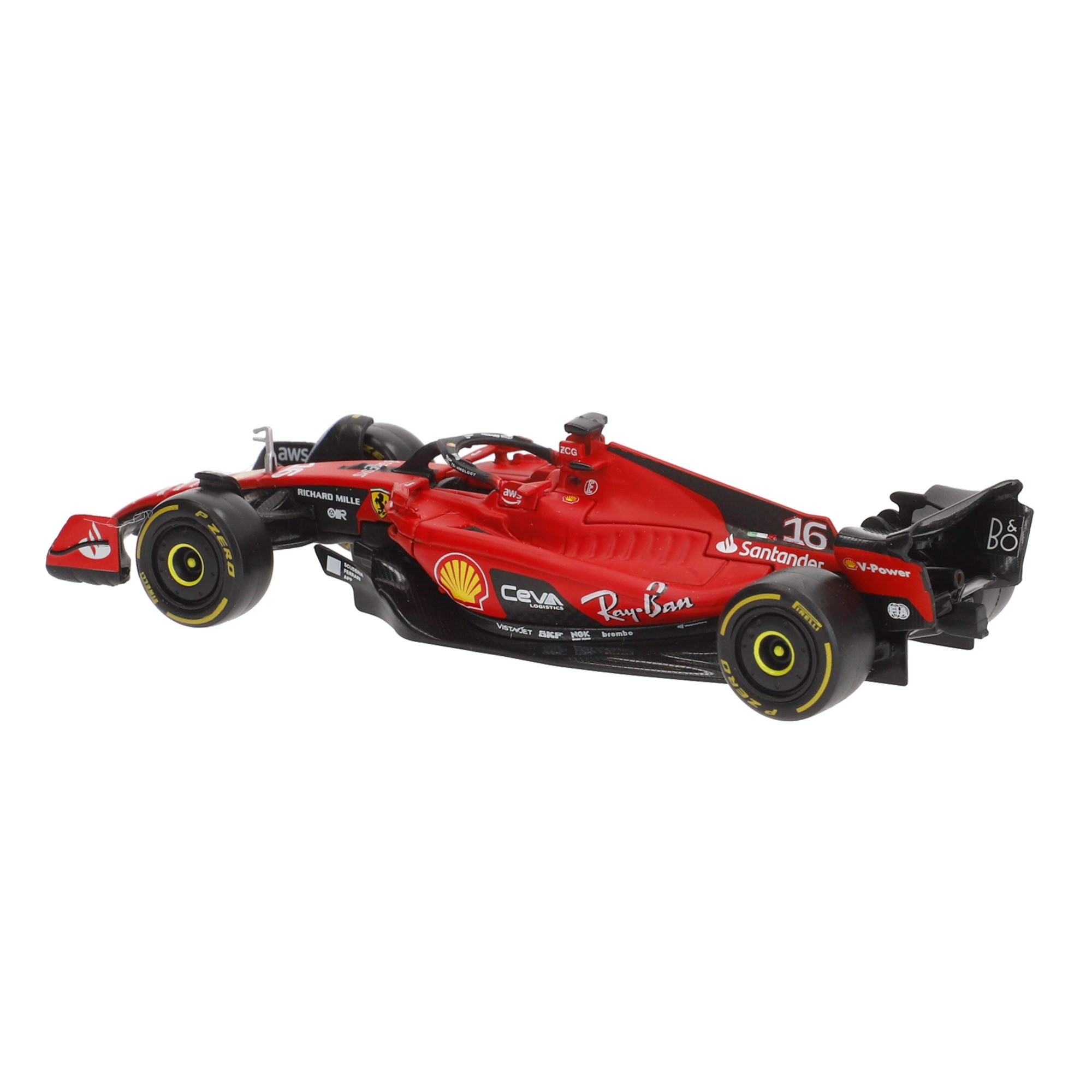 Ferrari F1 Racing SF23 (#55 Carlos Sainz) Metal 1:43 Burago 5